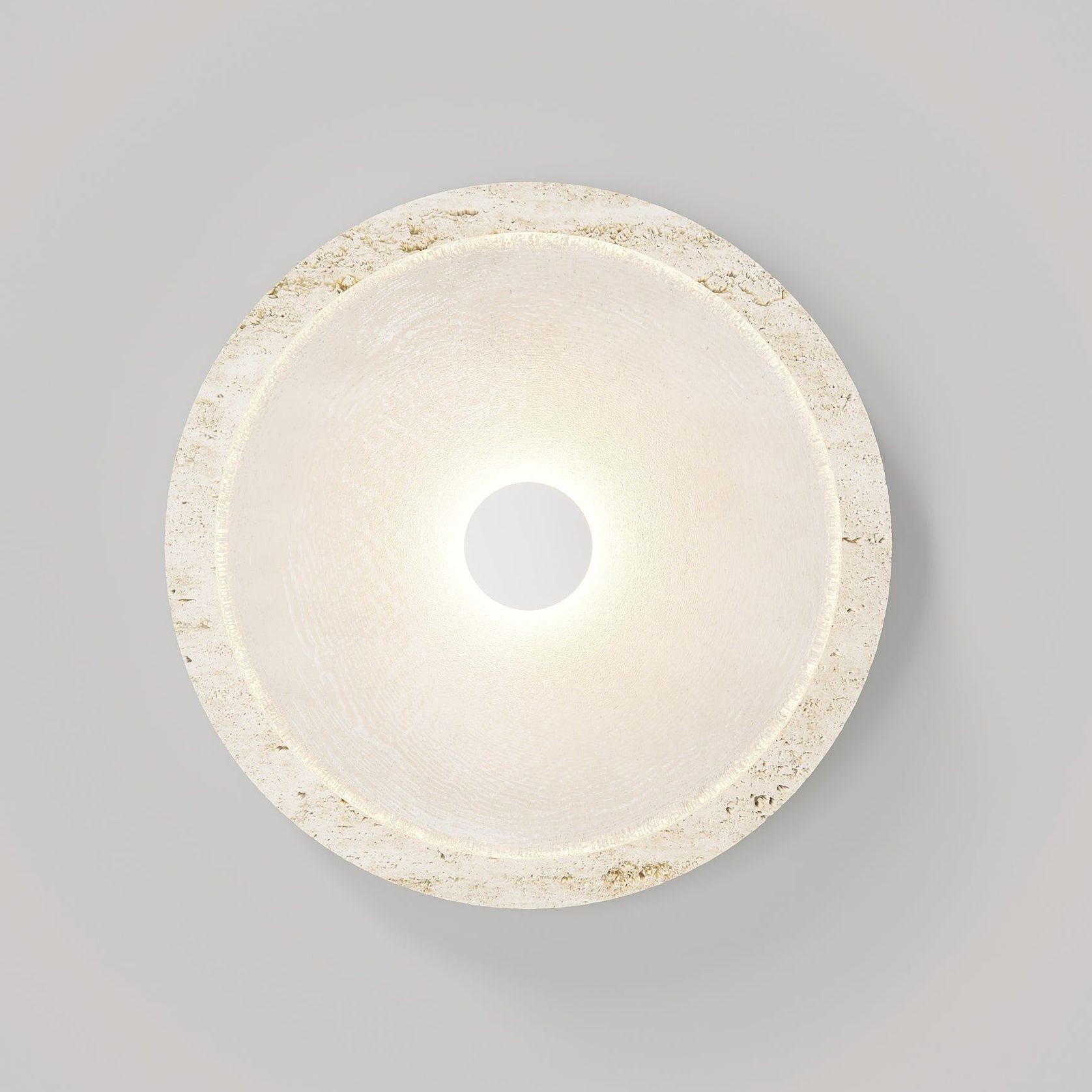 Coral Travertine Wall Light gallery detail image