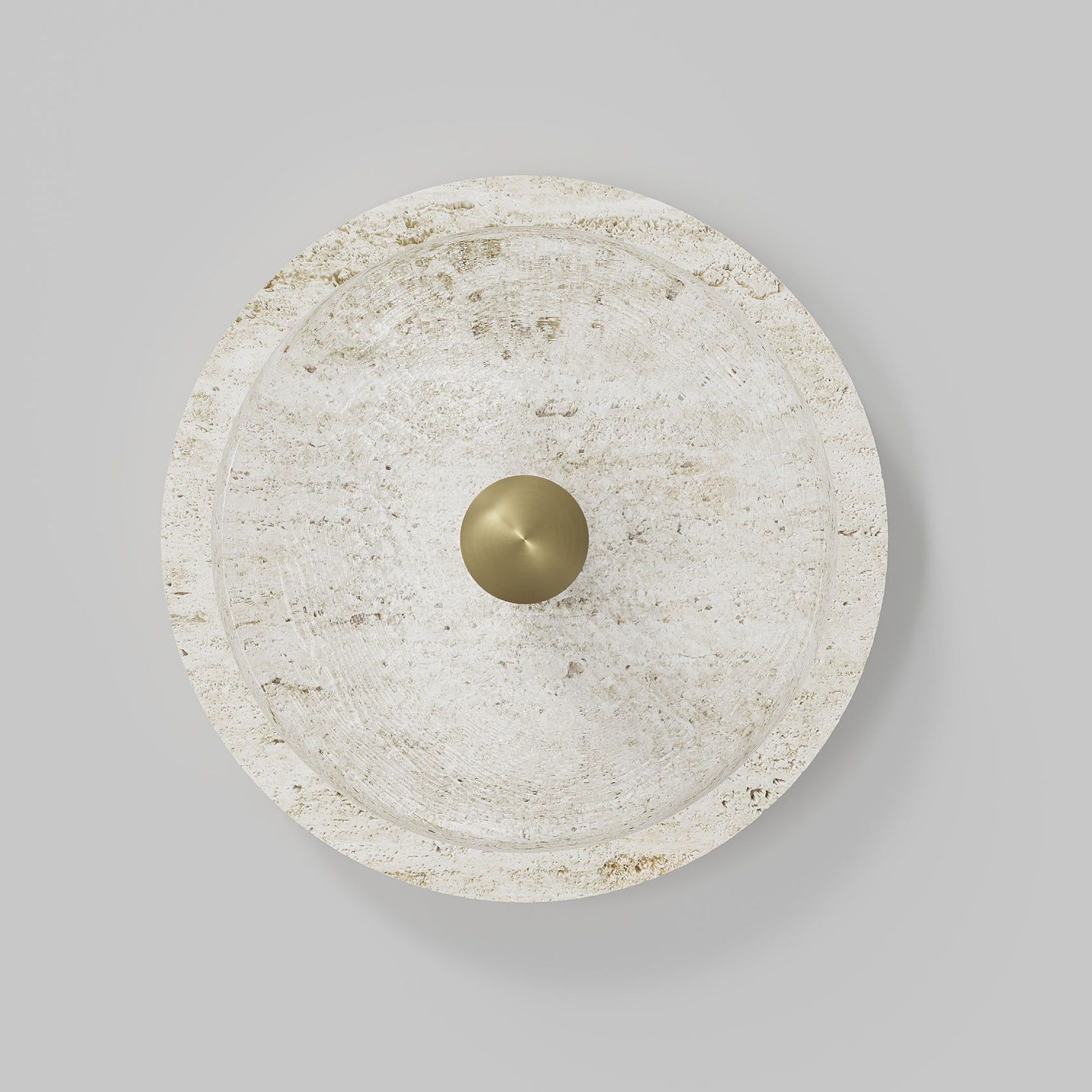 Coral Travertine Wall Light gallery detail image