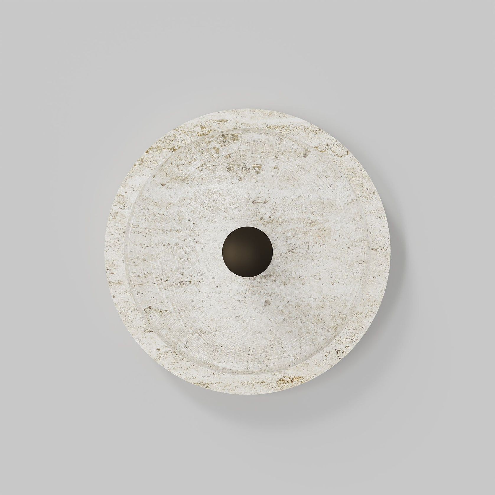 Coral Travertine Wall Light gallery detail image