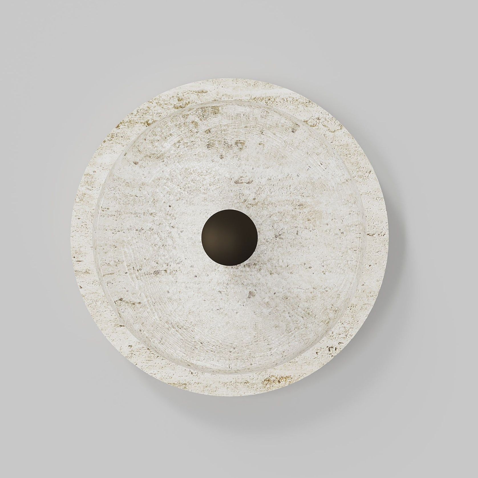 Coral Travertine Wall Light gallery detail image