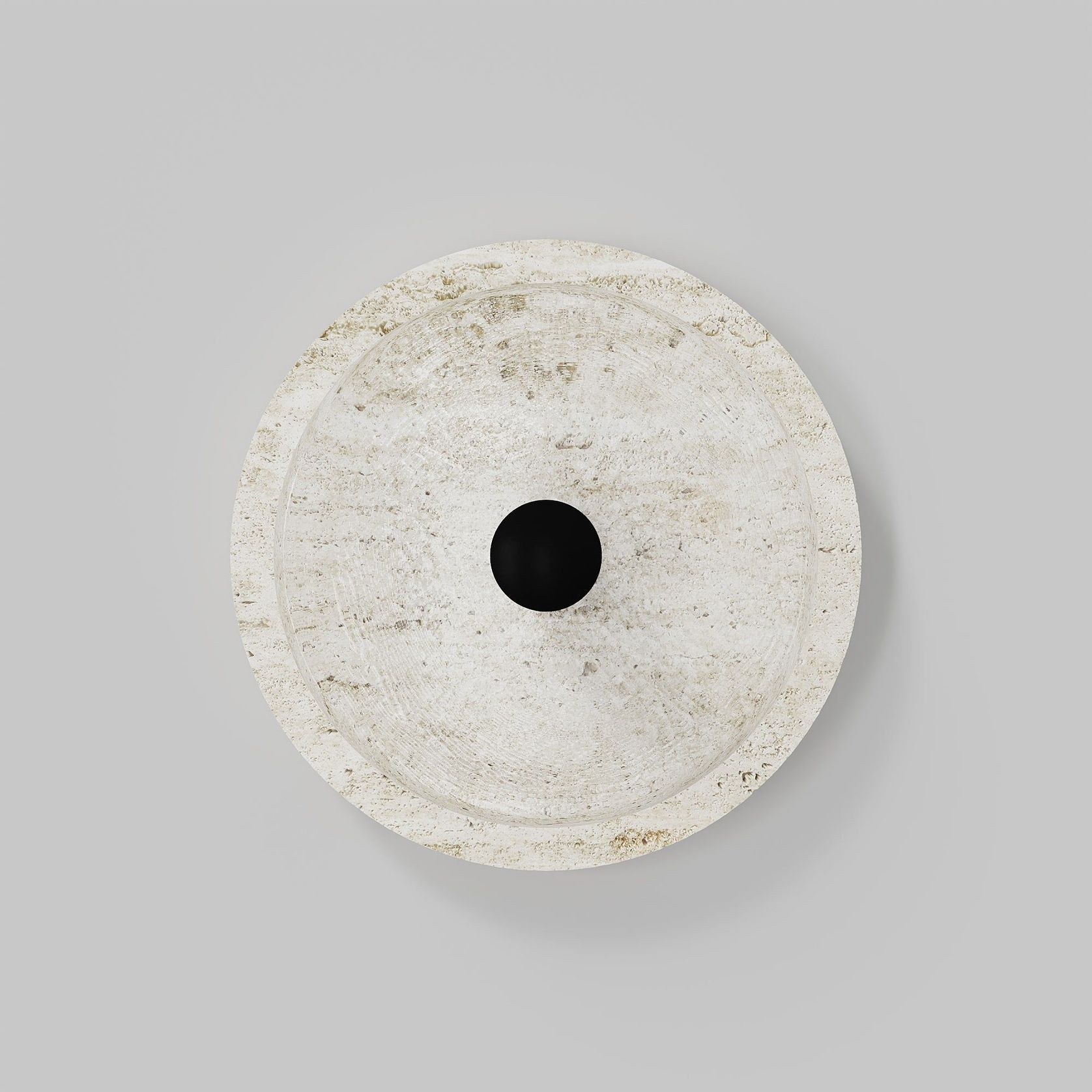Coral Travertine Wall Light gallery detail image