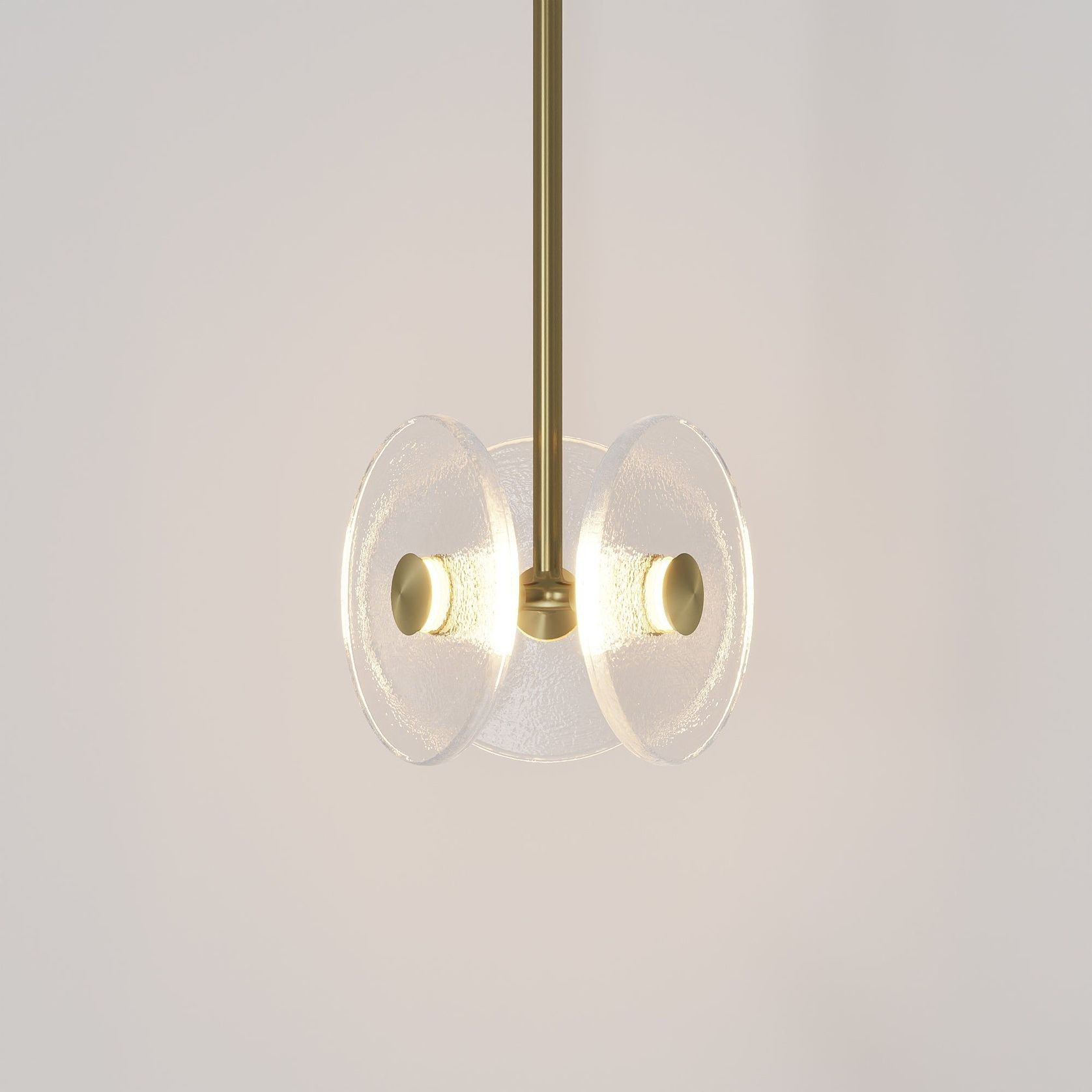 Coral Trio Drop Pendant Light gallery detail image