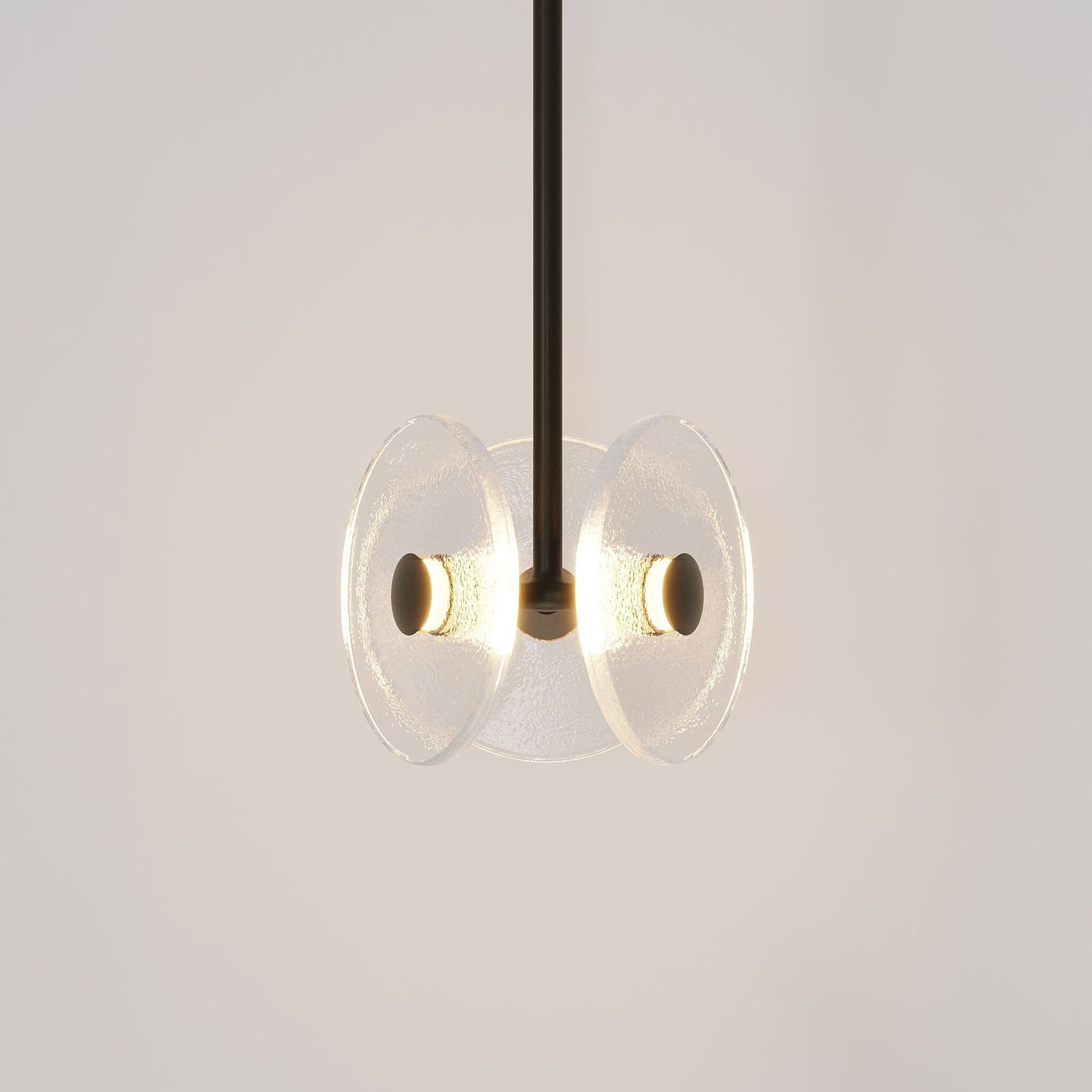 Coral Trio Drop Pendant Light gallery detail image