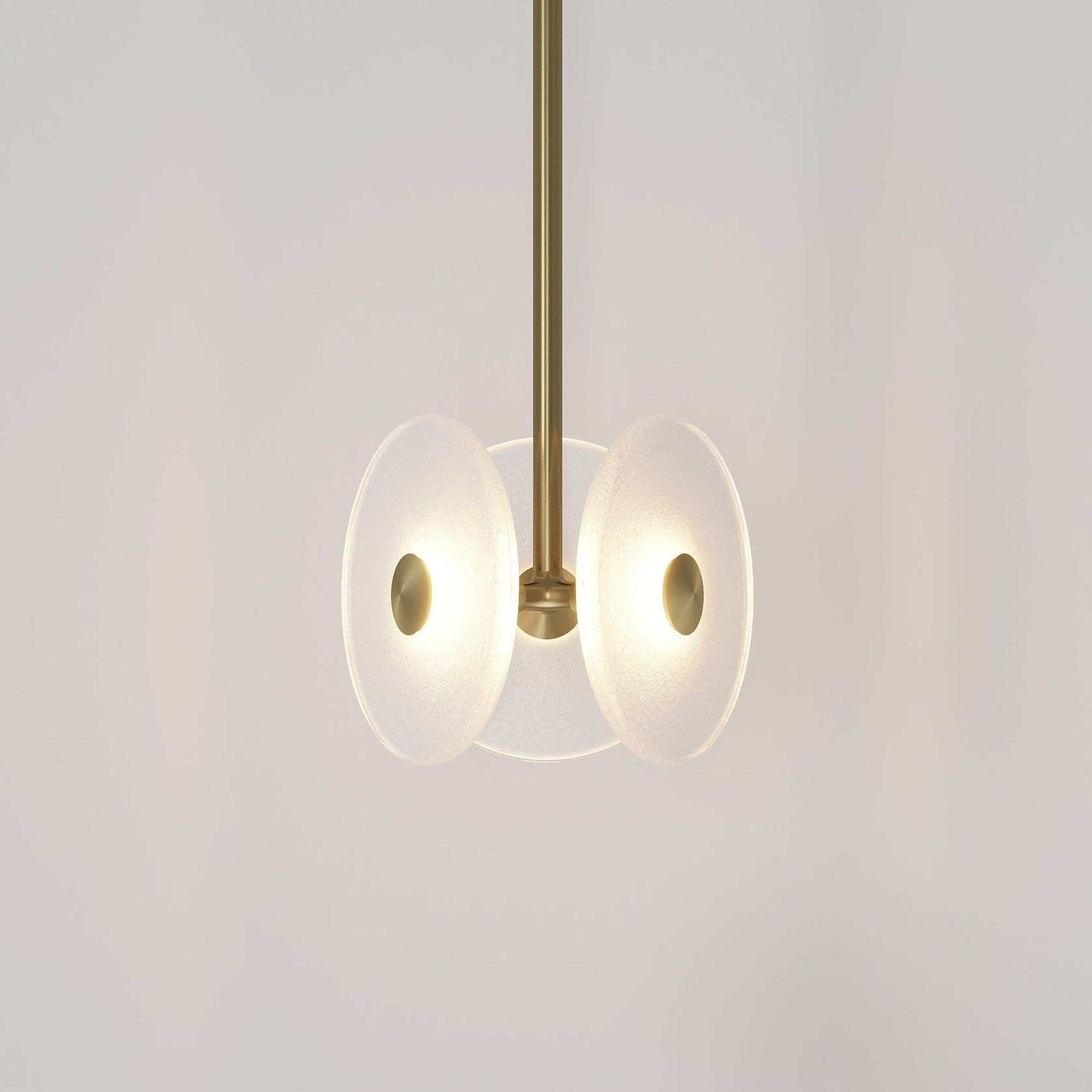 Coral Trio Drop Pendant Light gallery detail image