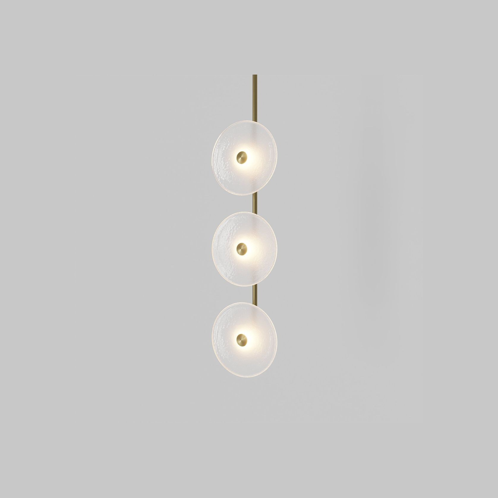 Coral Trio Pendant Light (Centered) gallery detail image