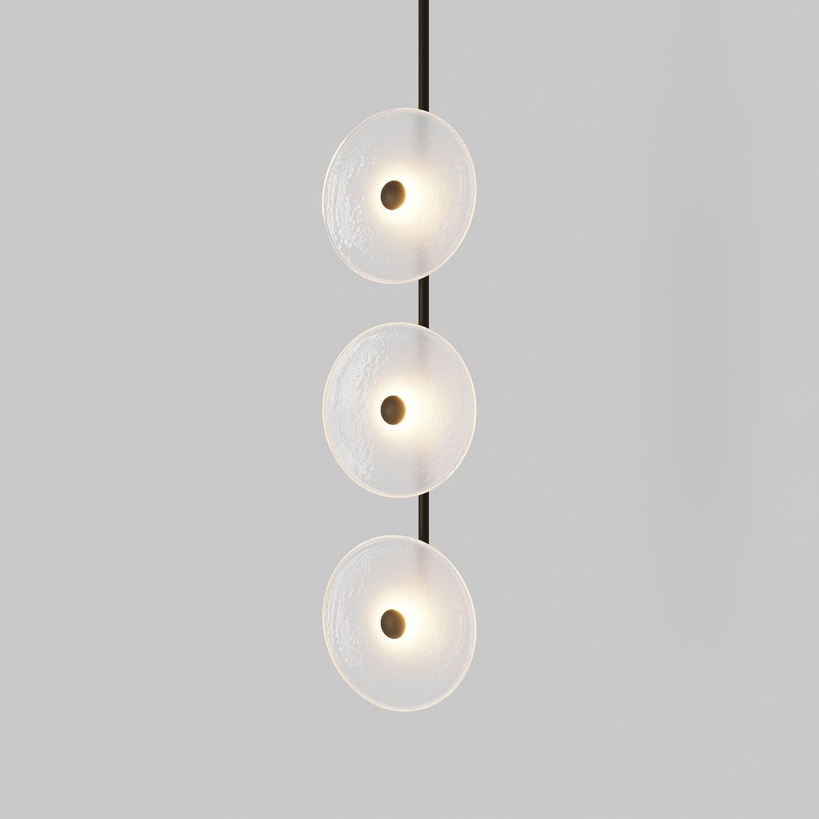 Coral Trio Pendant Light (Centered) gallery detail image