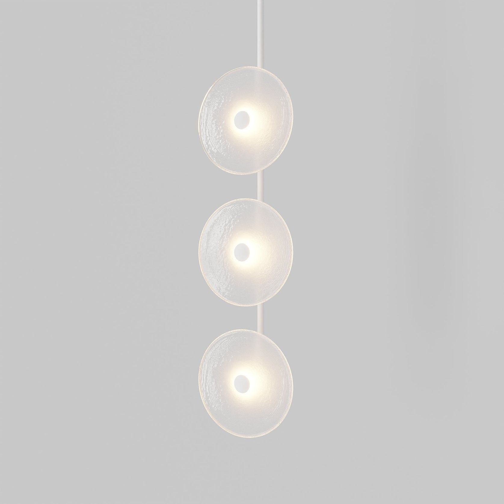 Coral Trio Pendant Light (Centered) gallery detail image