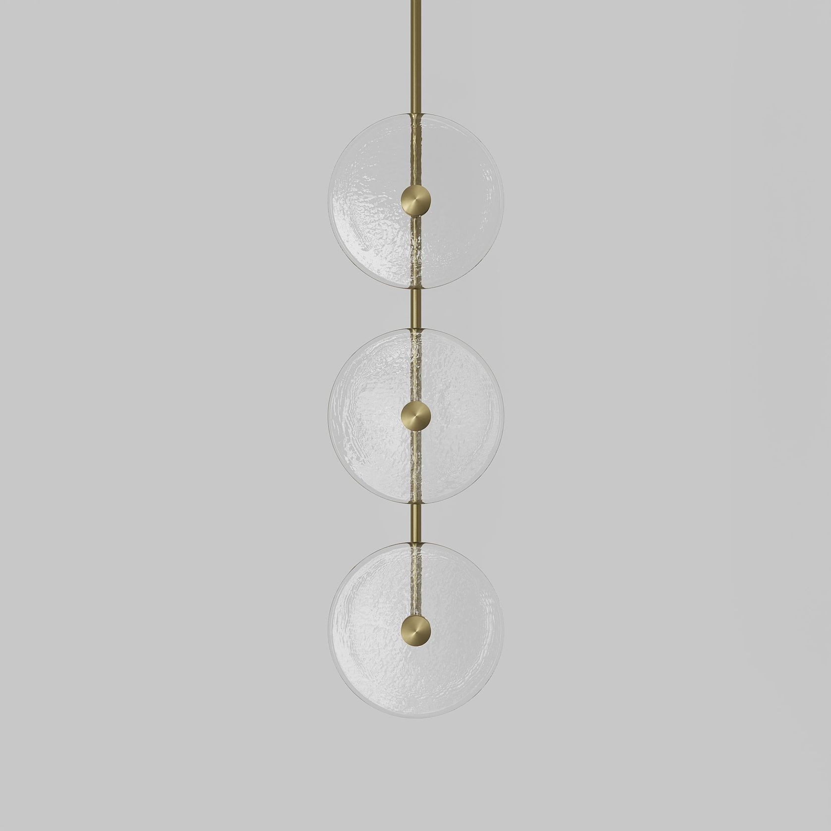 Coral Trio Pendant Light (Centered) gallery detail image