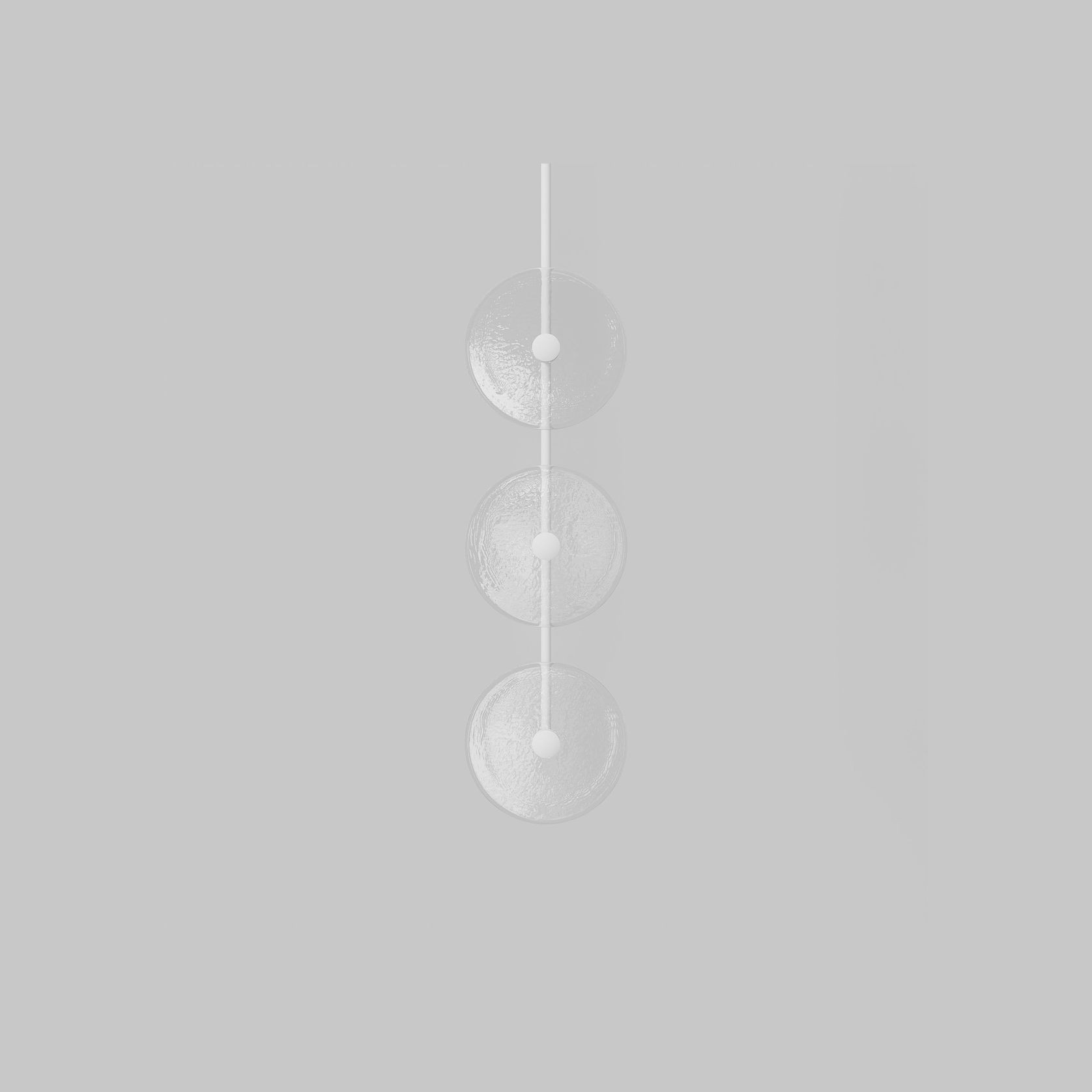 Coral Trio Pendant Light (Centered) gallery detail image
