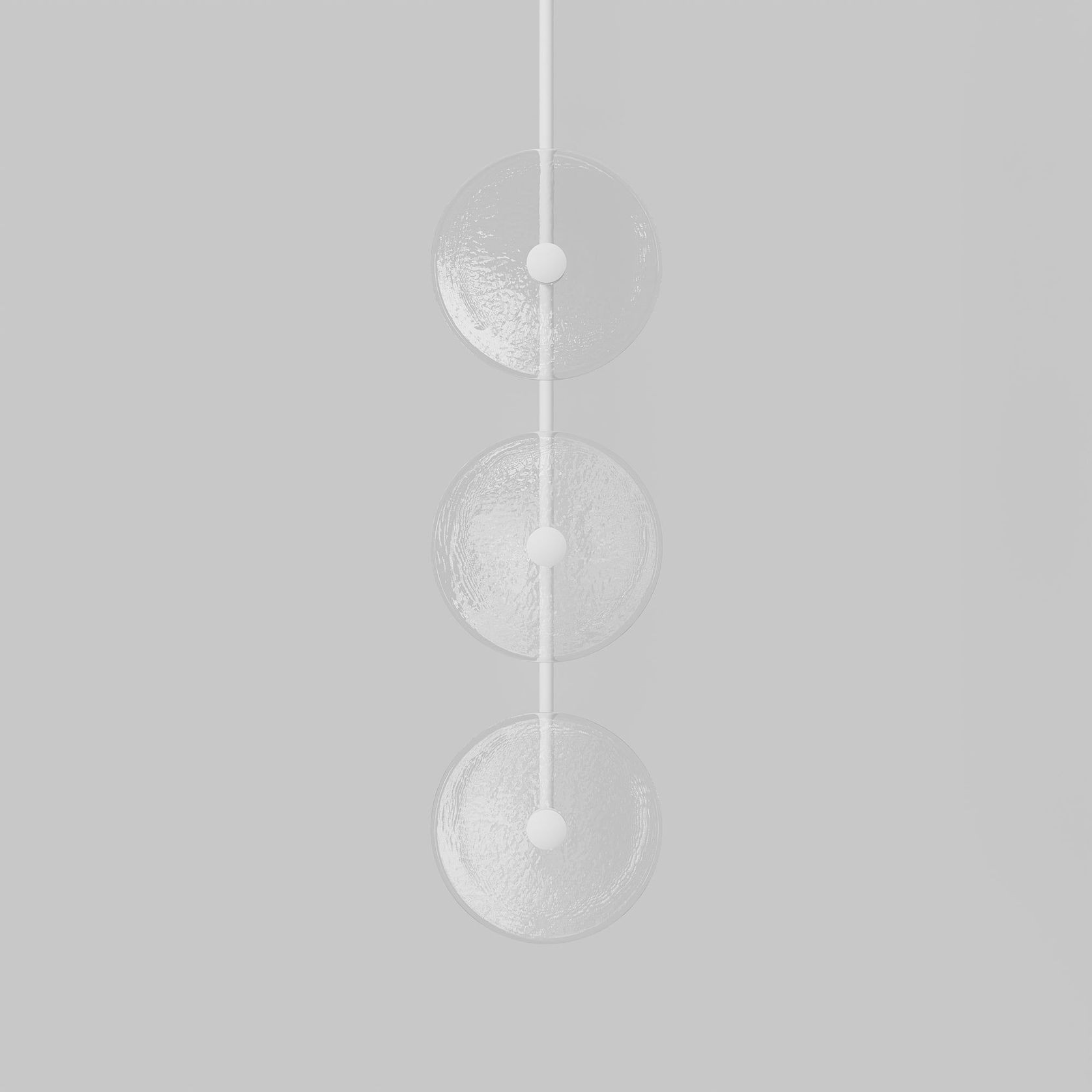 Coral Trio Pendant Light (Centered) gallery detail image