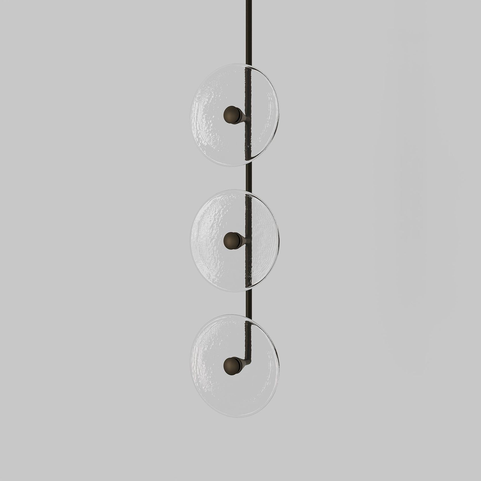 Coral Trio Pendant Light (Centered) gallery detail image