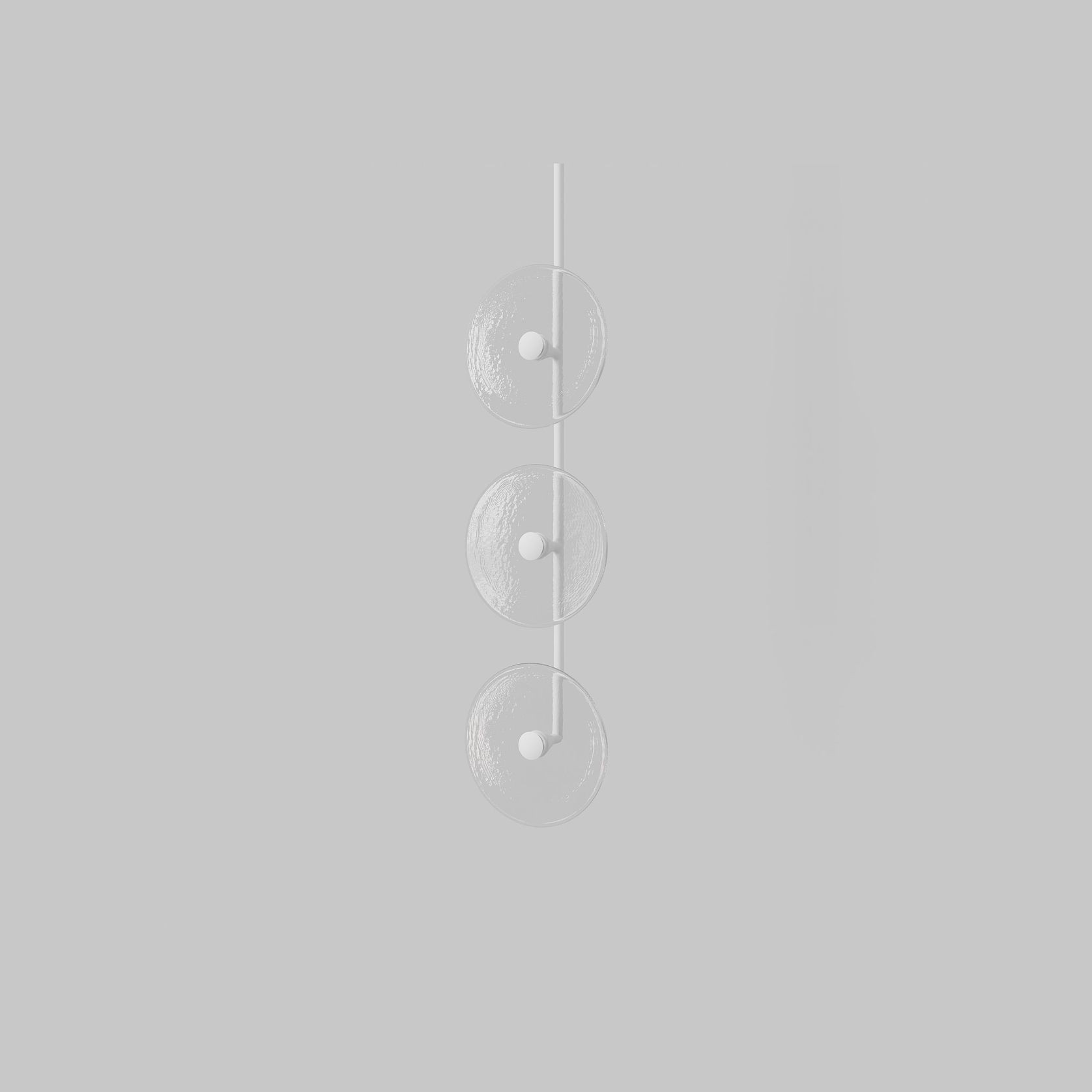 Coral Trio Pendant Light (Centered) gallery detail image