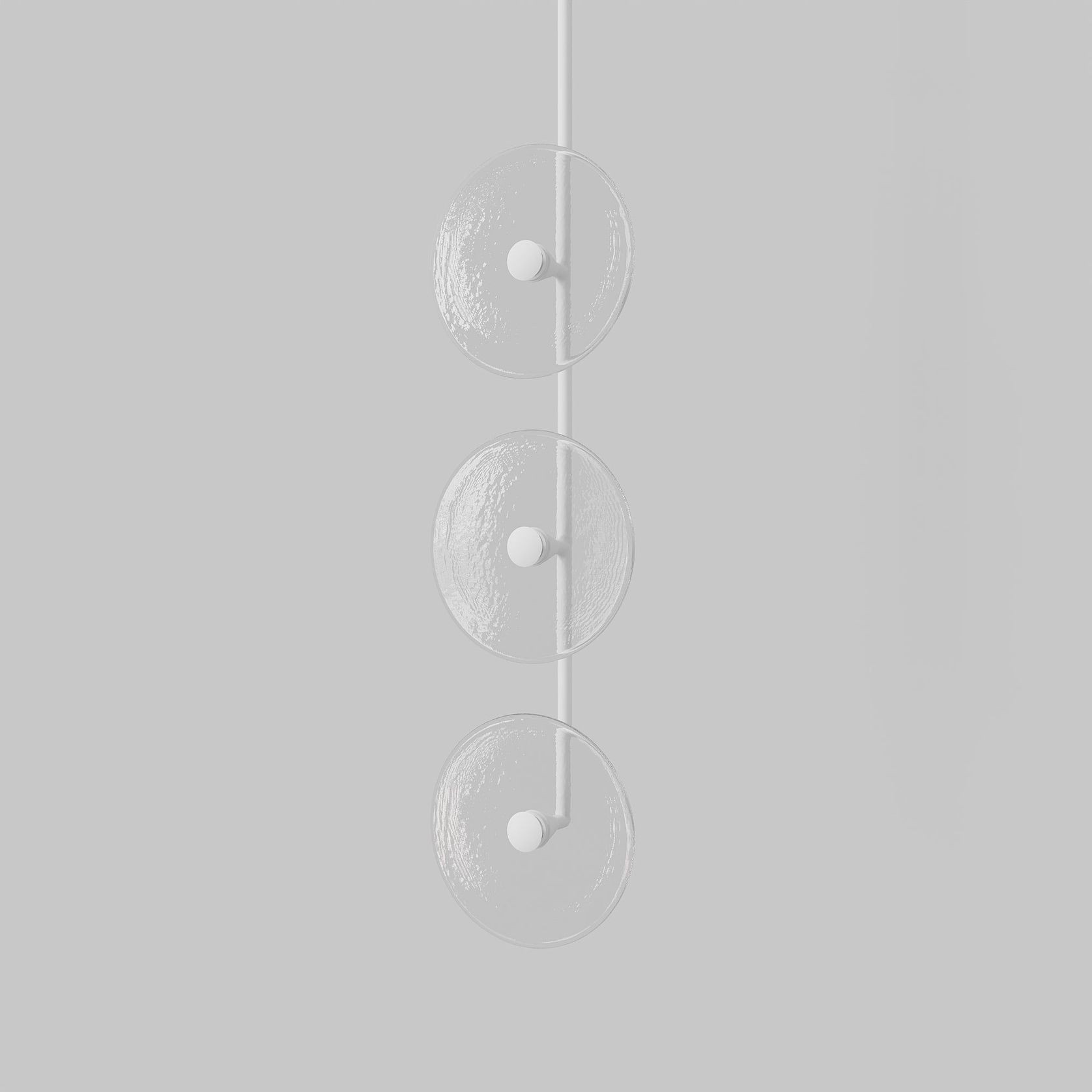 Coral Trio Pendant Light (Centered) gallery detail image