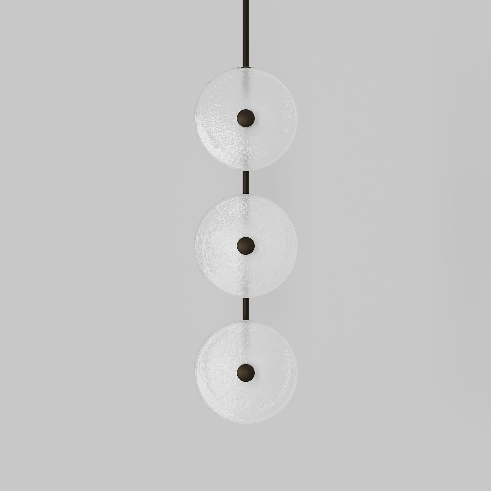 Coral Trio Pendant Light (Centered) gallery detail image