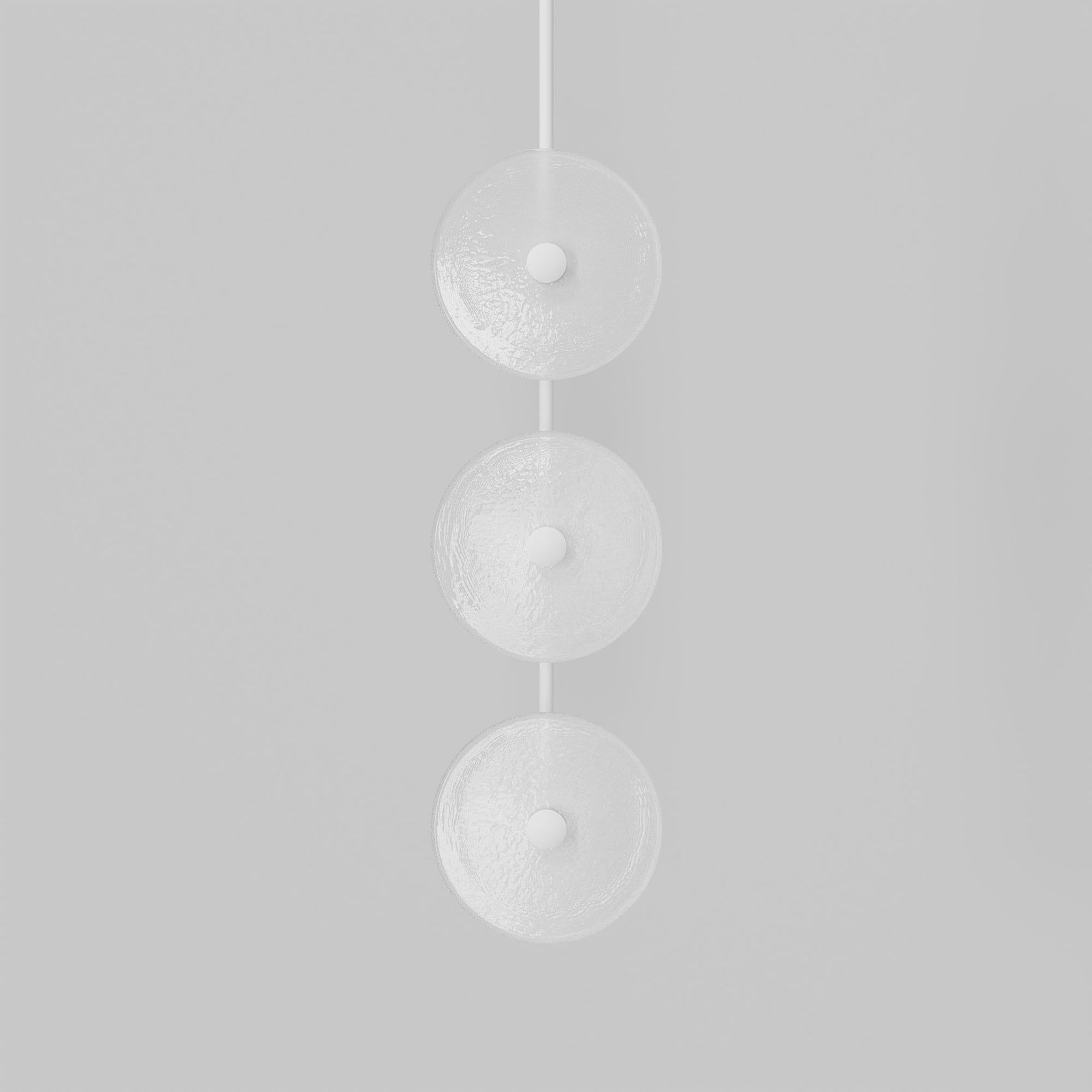 Coral Trio Pendant Light (Centered) gallery detail image