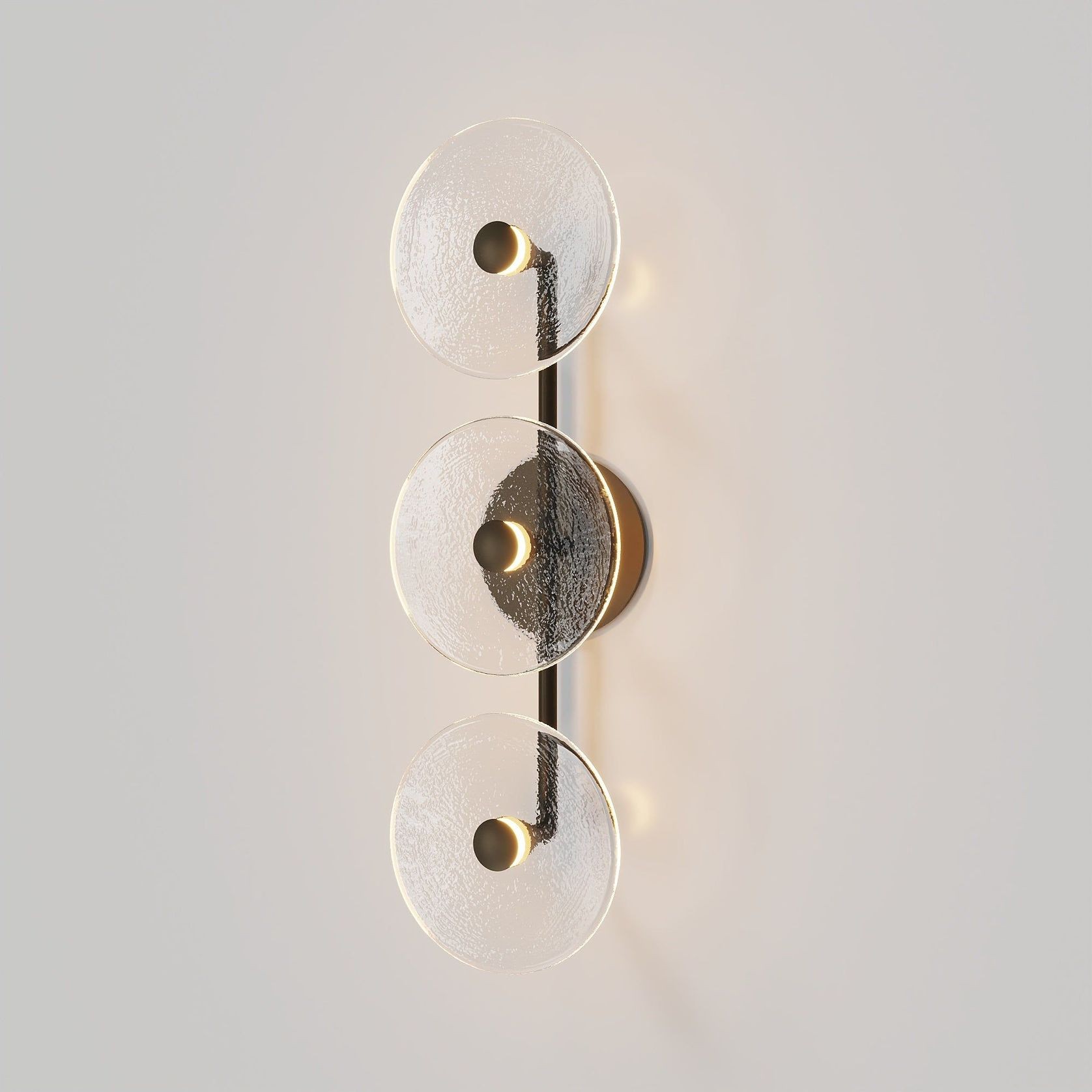 Coral Trio Rod Wall Light - (Centered) gallery detail image