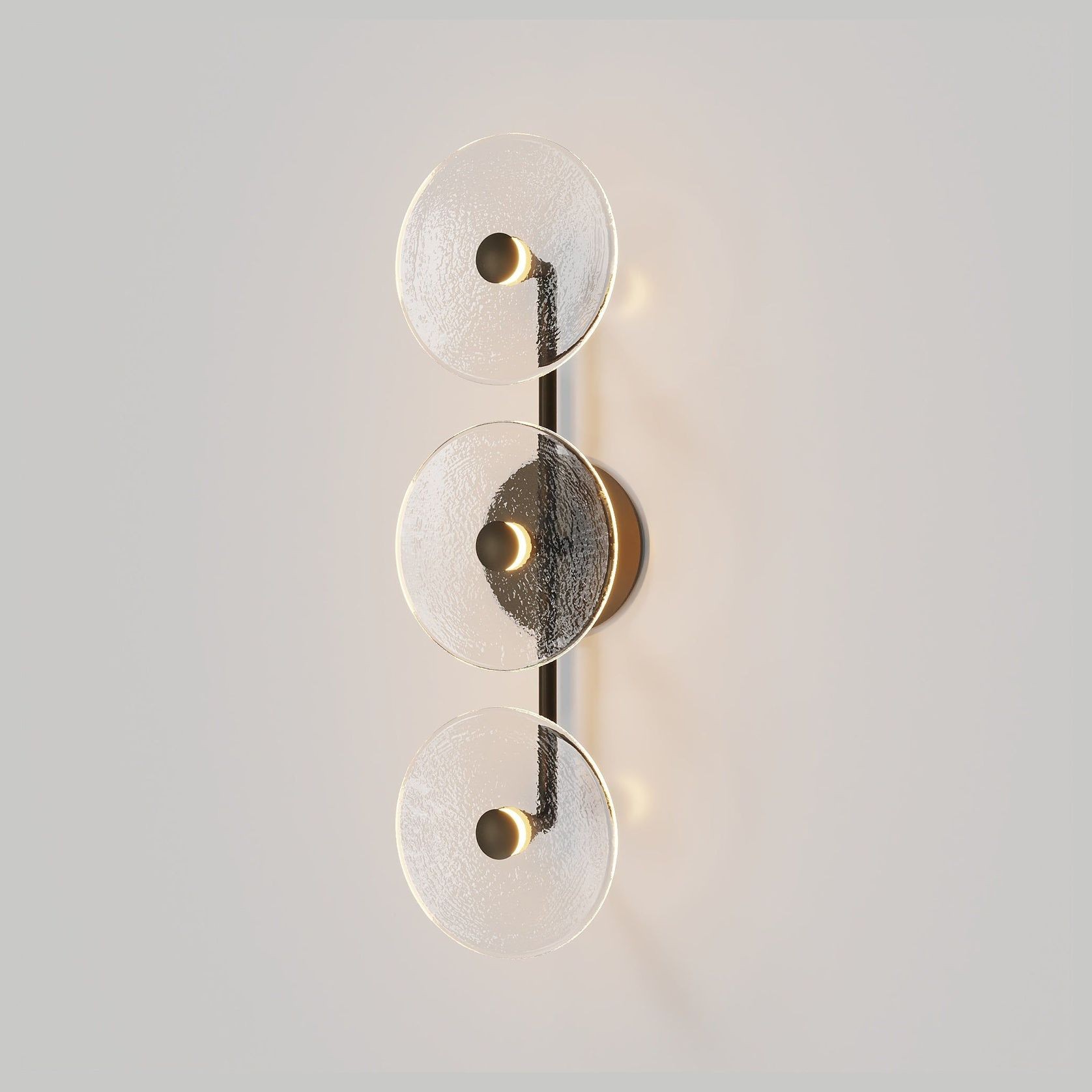 Coral Trio Rod Wall Light - (Centered) gallery detail image