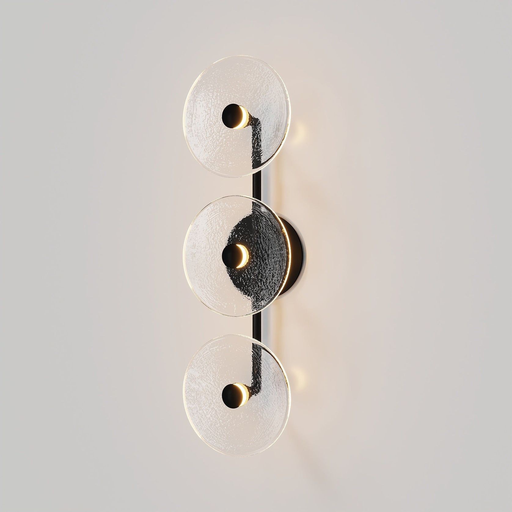 Coral Trio Rod Wall Light - (Centered) gallery detail image