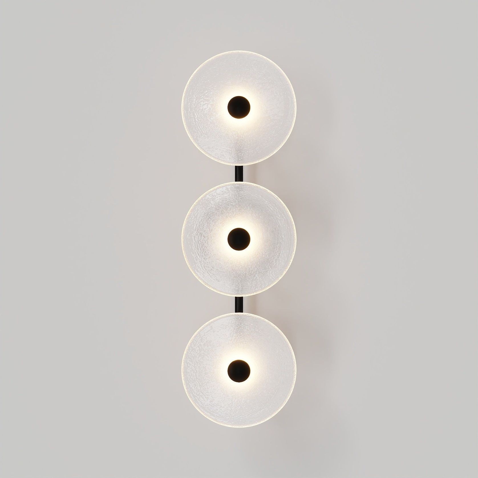 Coral Trio Rod Wall Light - (Centered) gallery detail image
