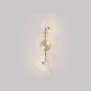 Coral Trio Rod Wall Light - (Off-Centered) gallery detail image
