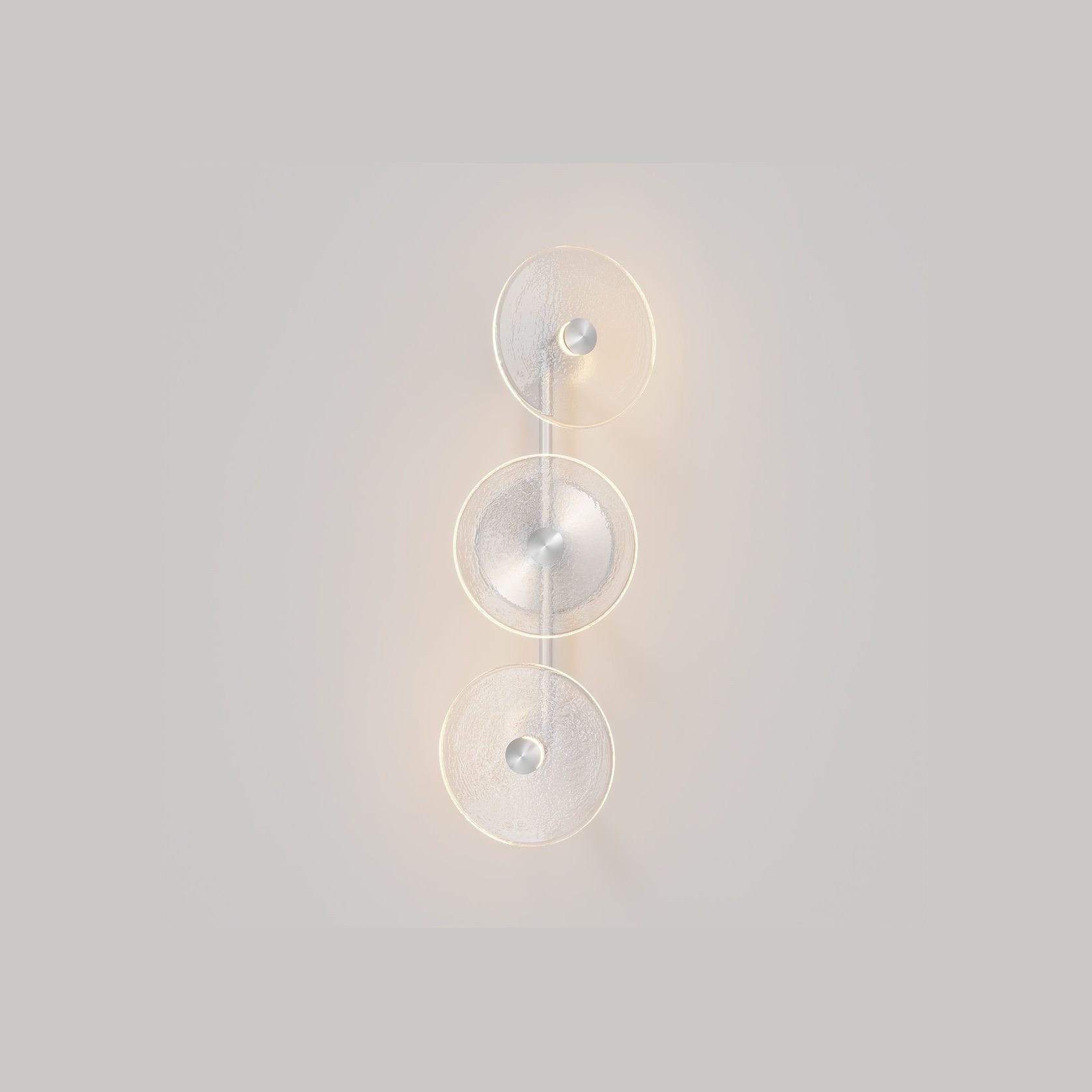 Coral Trio Rod Wall Light - (Off-Centered) gallery detail image