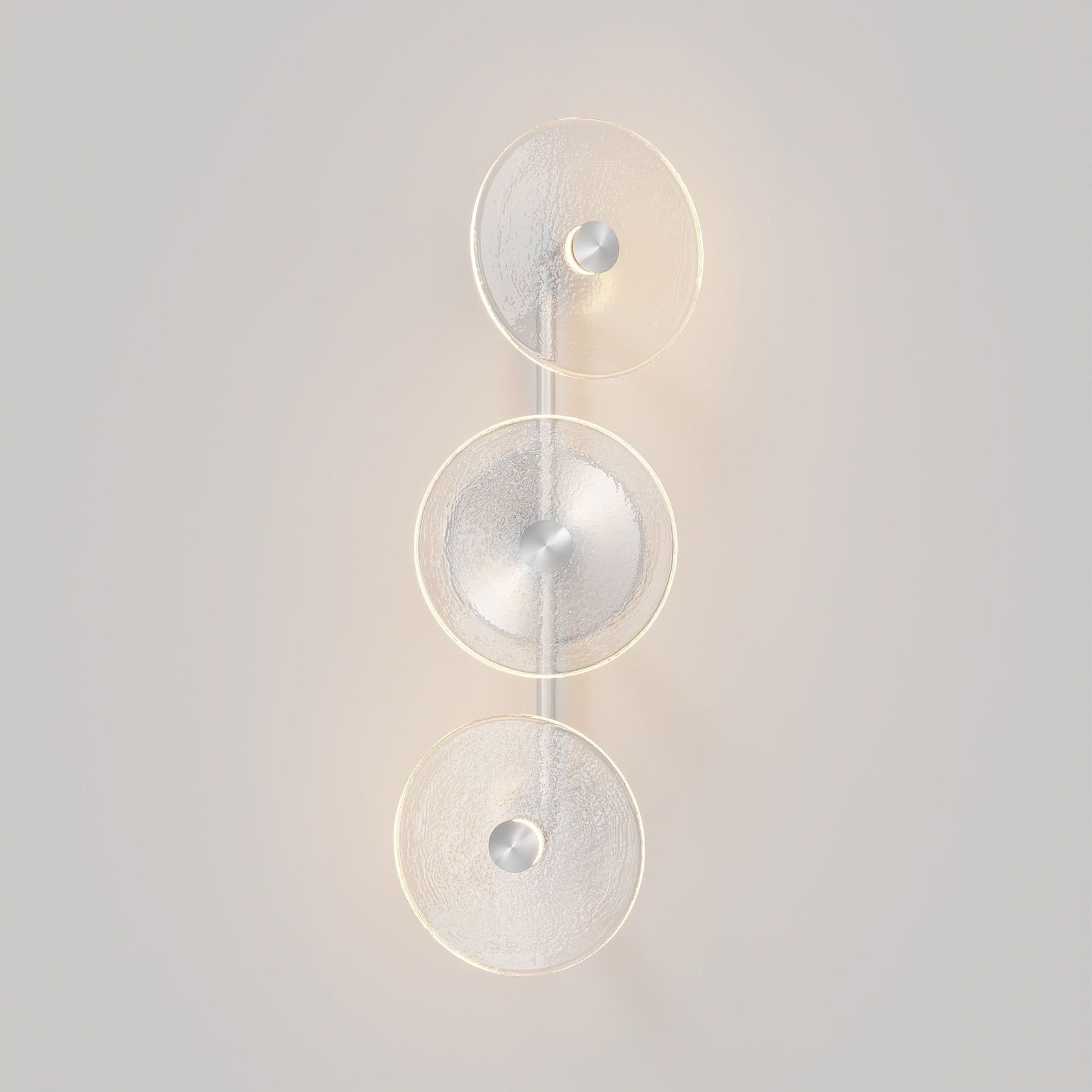 Coral Trio Rod Wall Light - (Off-Centered) gallery detail image
