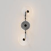 Coral Trio Rod Wall Light - (Off-Centered) gallery detail image