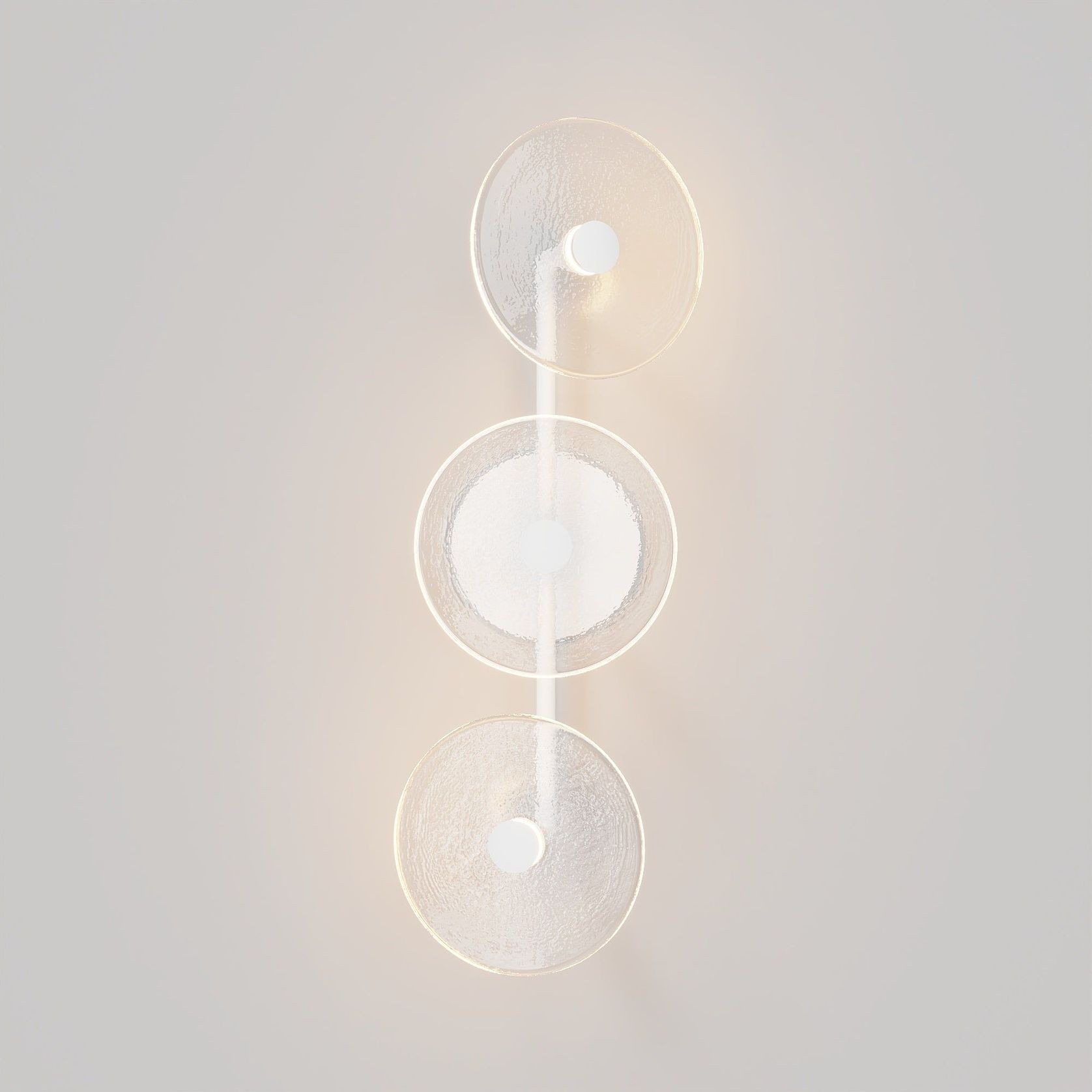 Coral Trio Rod Wall Light - (Off-Centered) gallery detail image