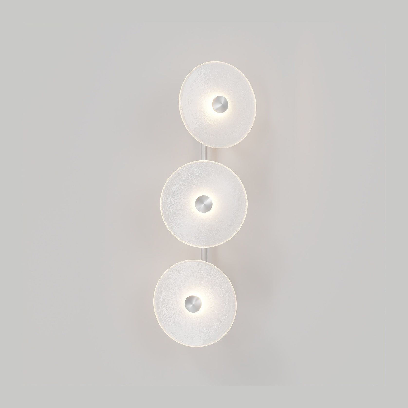 Coral Trio Rod Wall Light - (Off-Centered) gallery detail image