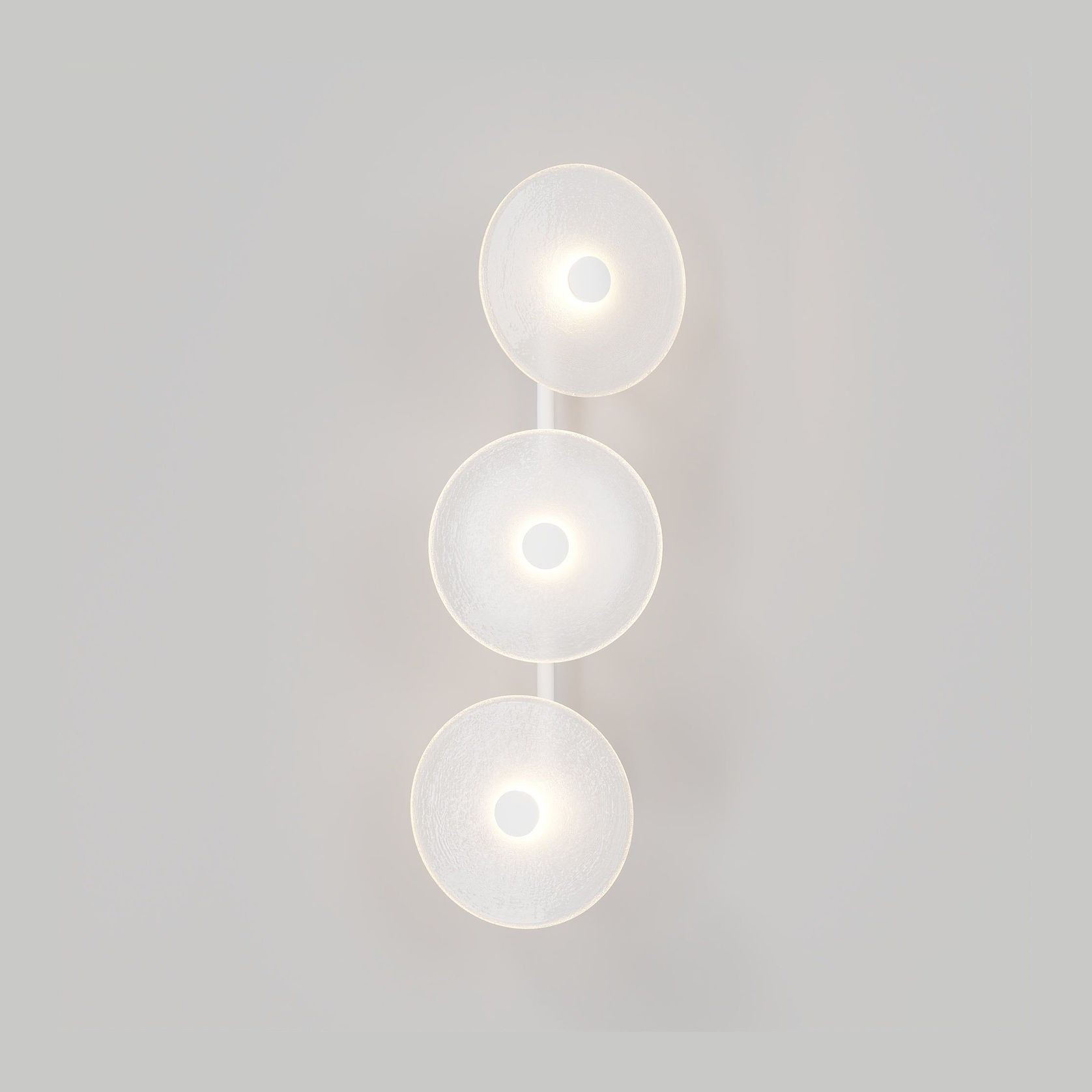 Coral Trio Rod Wall Light - (Off-Centered) gallery detail image
