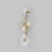 Coral Trio Rod Wall Light - (Off-Centered) gallery detail image