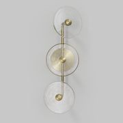 Coral Trio Rod Wall Light - (Off-Centered) gallery detail image