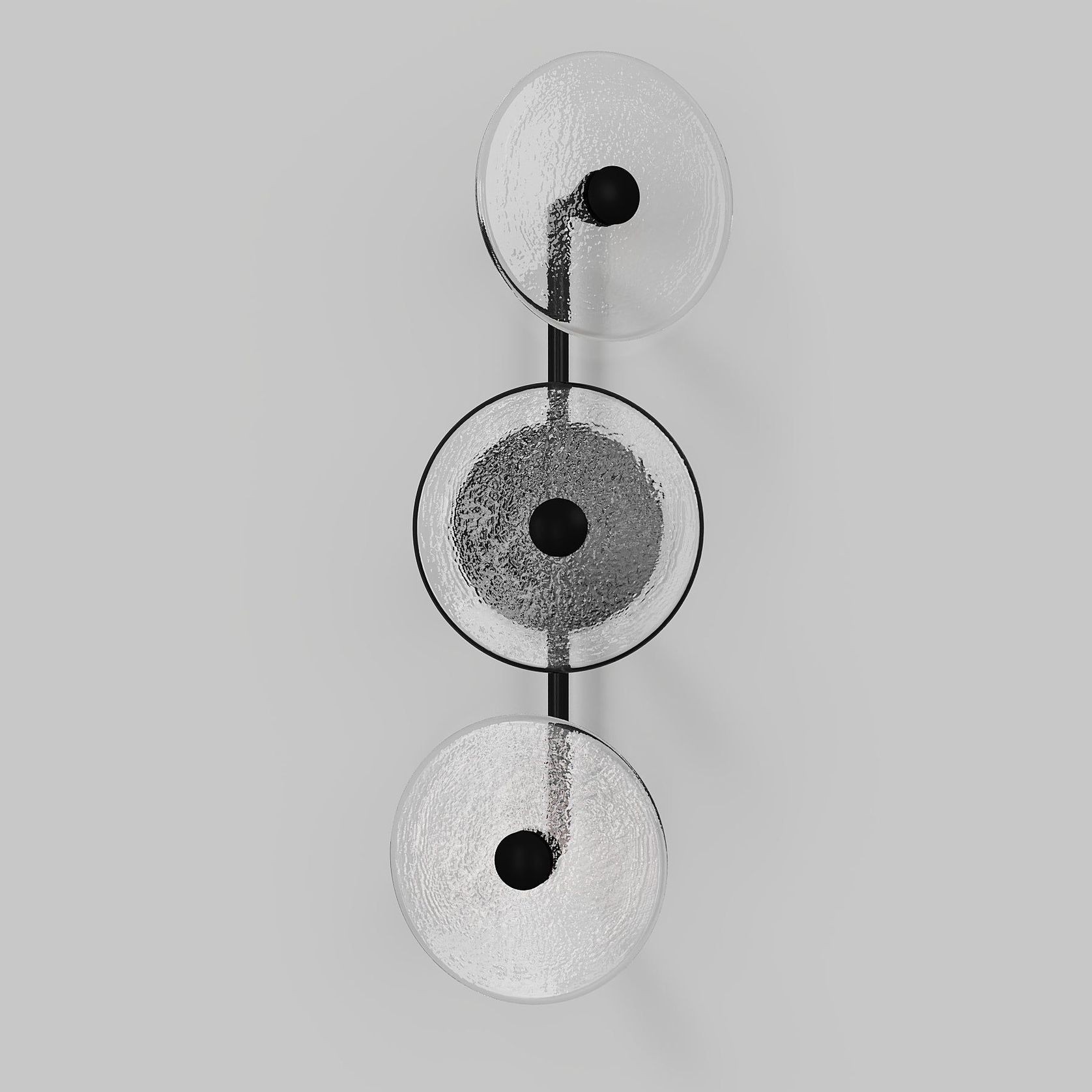 Coral Trio Rod Wall Light - (Off-Centered) gallery detail image