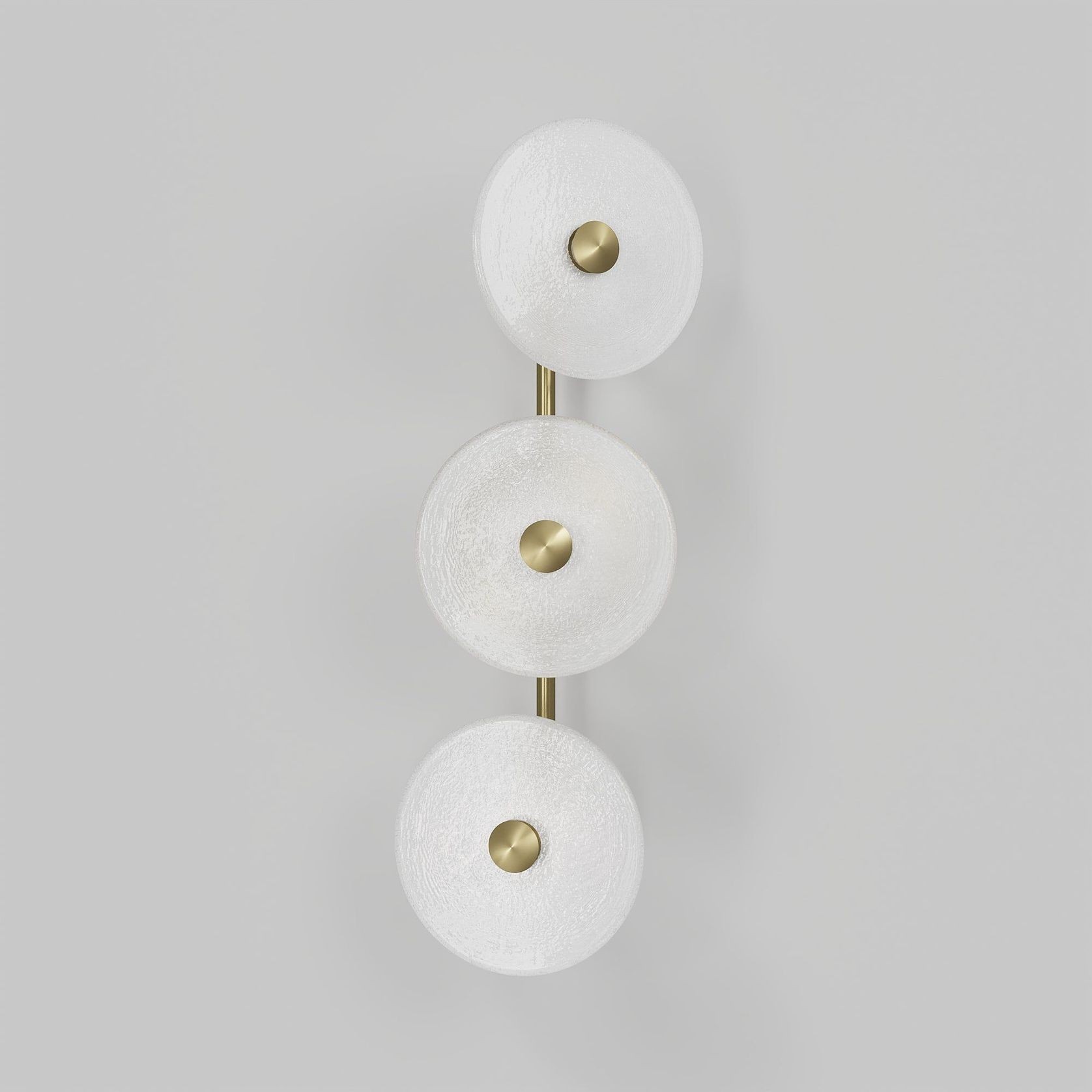 Coral Trio Rod Wall Light - (Off-Centered) gallery detail image