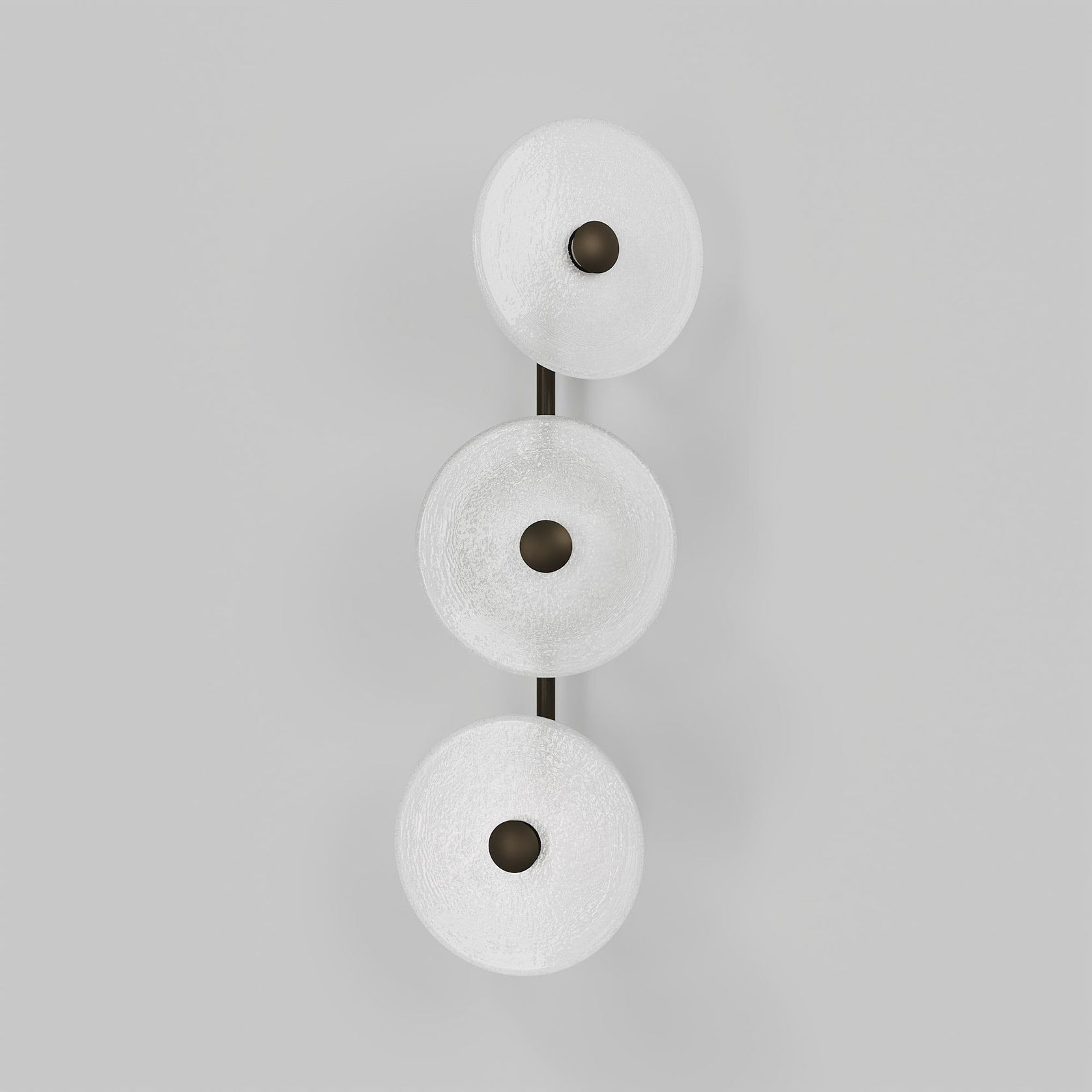Coral Trio Rod Wall Light - (Off-Centered) gallery detail image