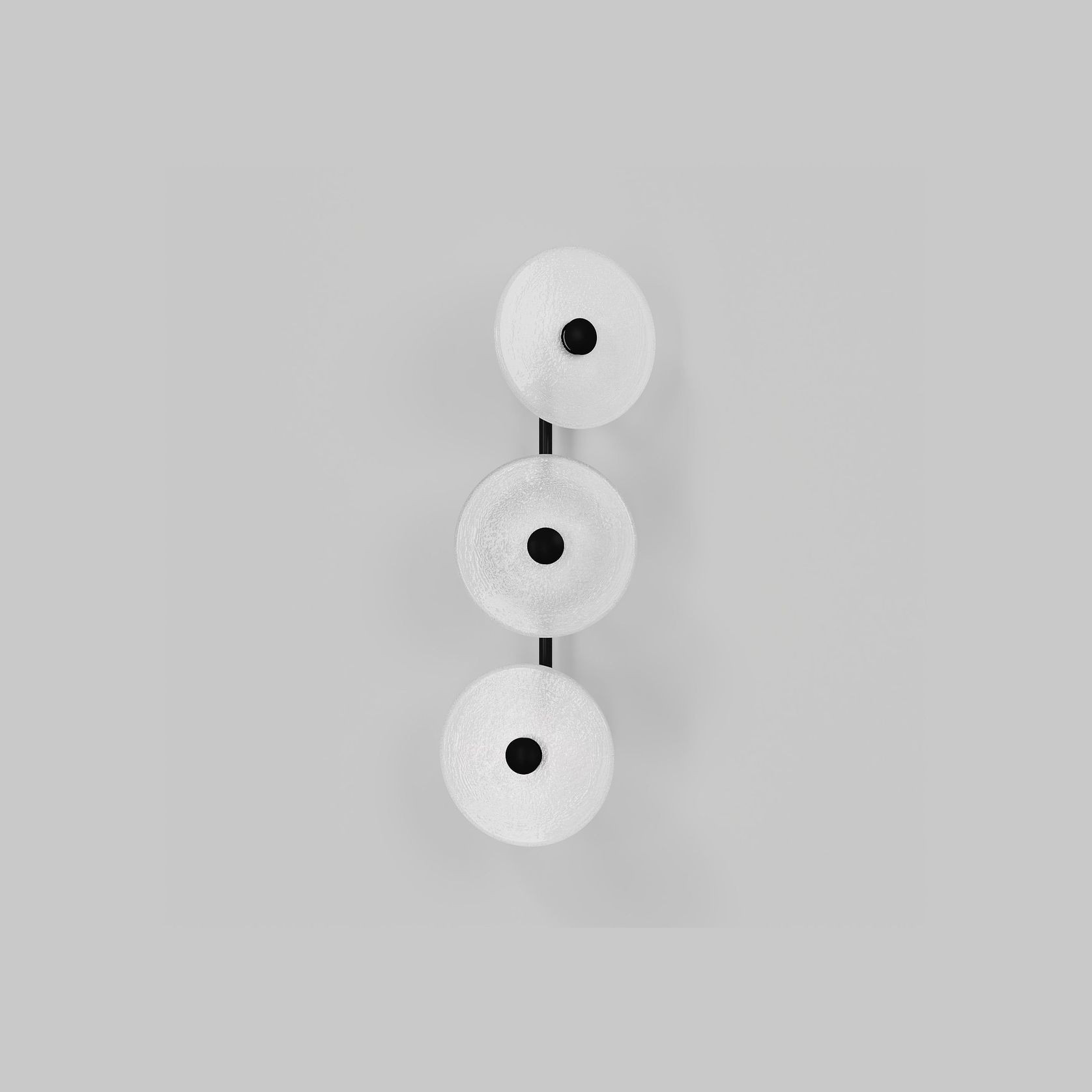 Coral Trio Rod Wall Light - (Off-Centered) gallery detail image