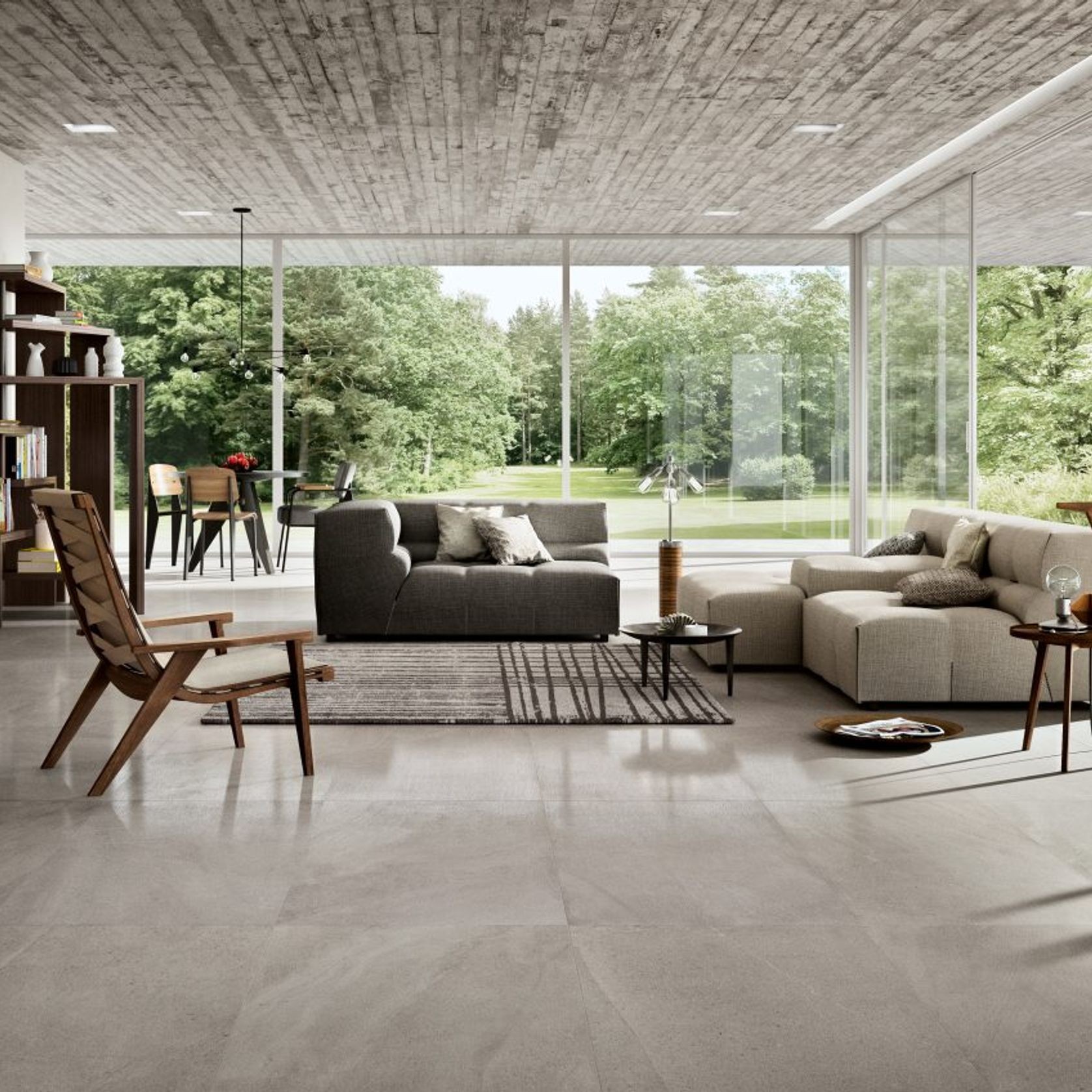 Limestone Oyster  | Porcelain Tiles gallery detail image