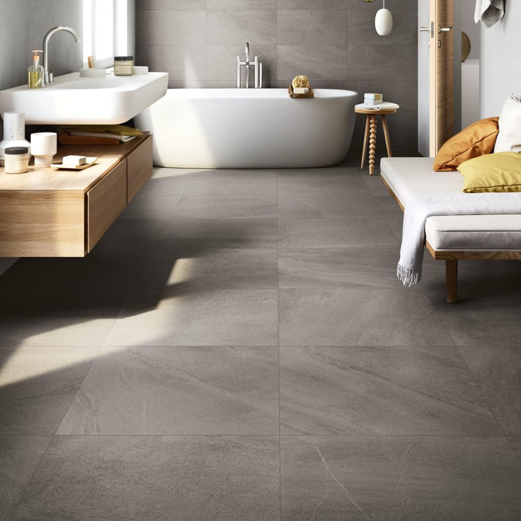 Limestone Slate | Porcelain Tiles gallery detail image