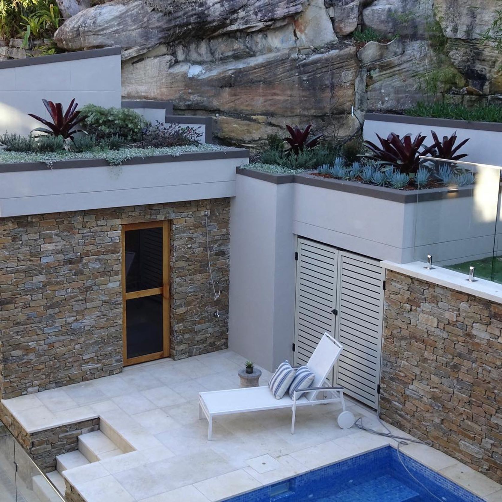 Crema Novelda Sandblasted Limestone Tiles gallery detail image