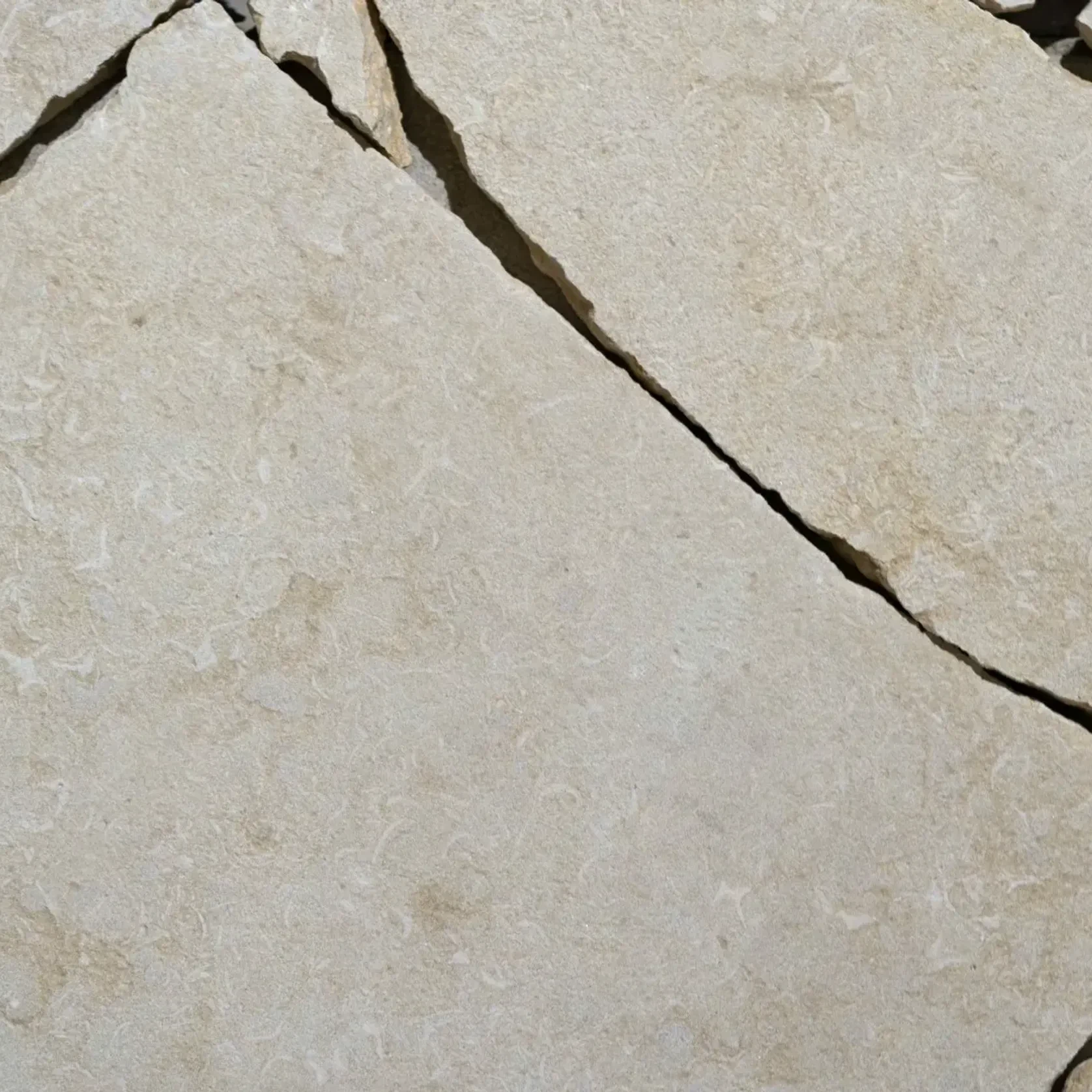 Crema Novelda Sandblasted Limestone Crazy Paving gallery detail image