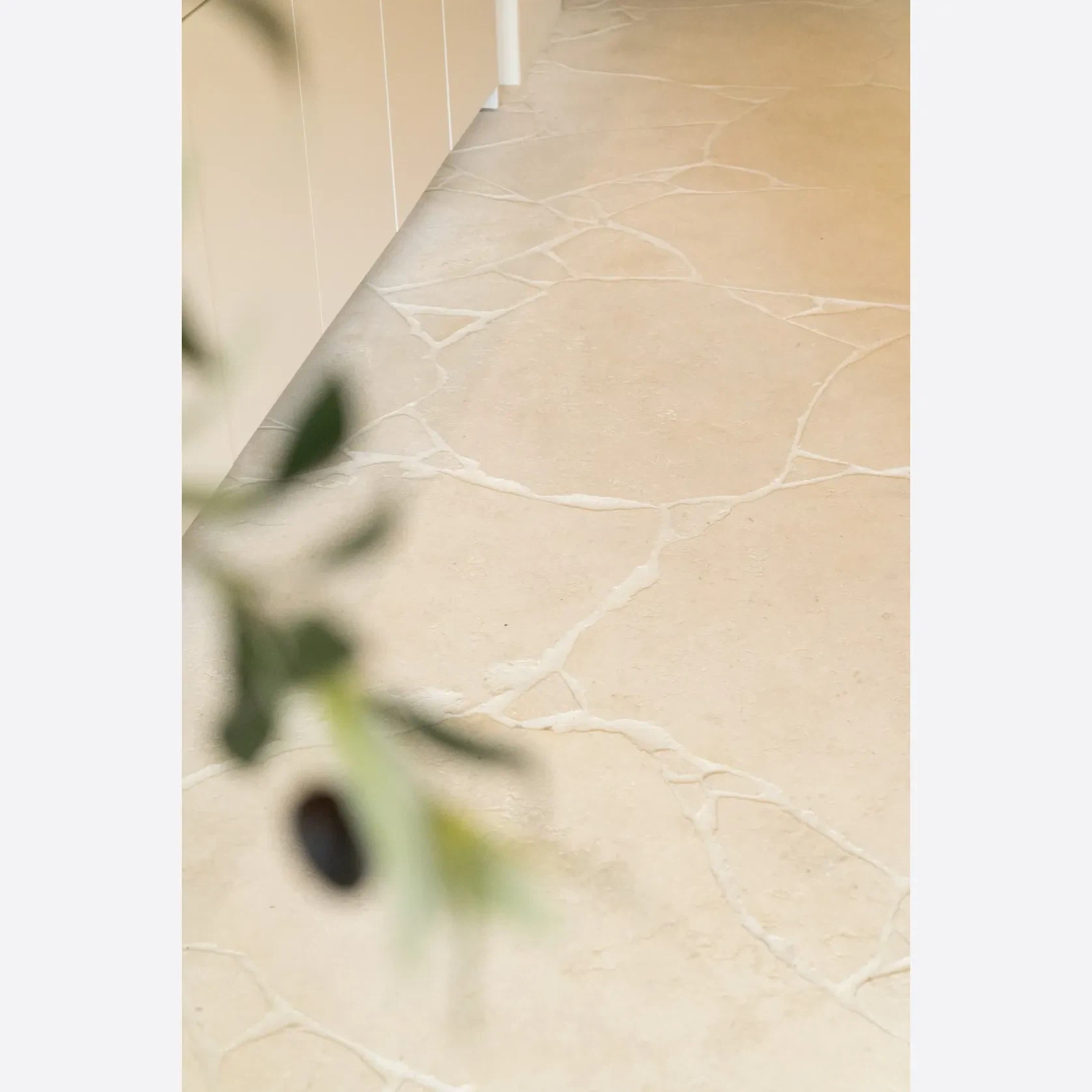 Crema Novelda Sandblasted Limestone Crazy Paving gallery detail image