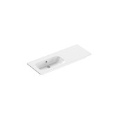 Casello 1200 Left Basin Vanity Top Gloss White gallery detail image
