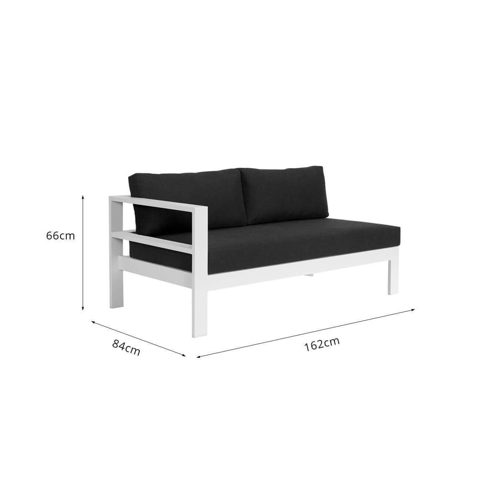 Sandpiper Outdoor Sectional Left Sofa gallery detail image