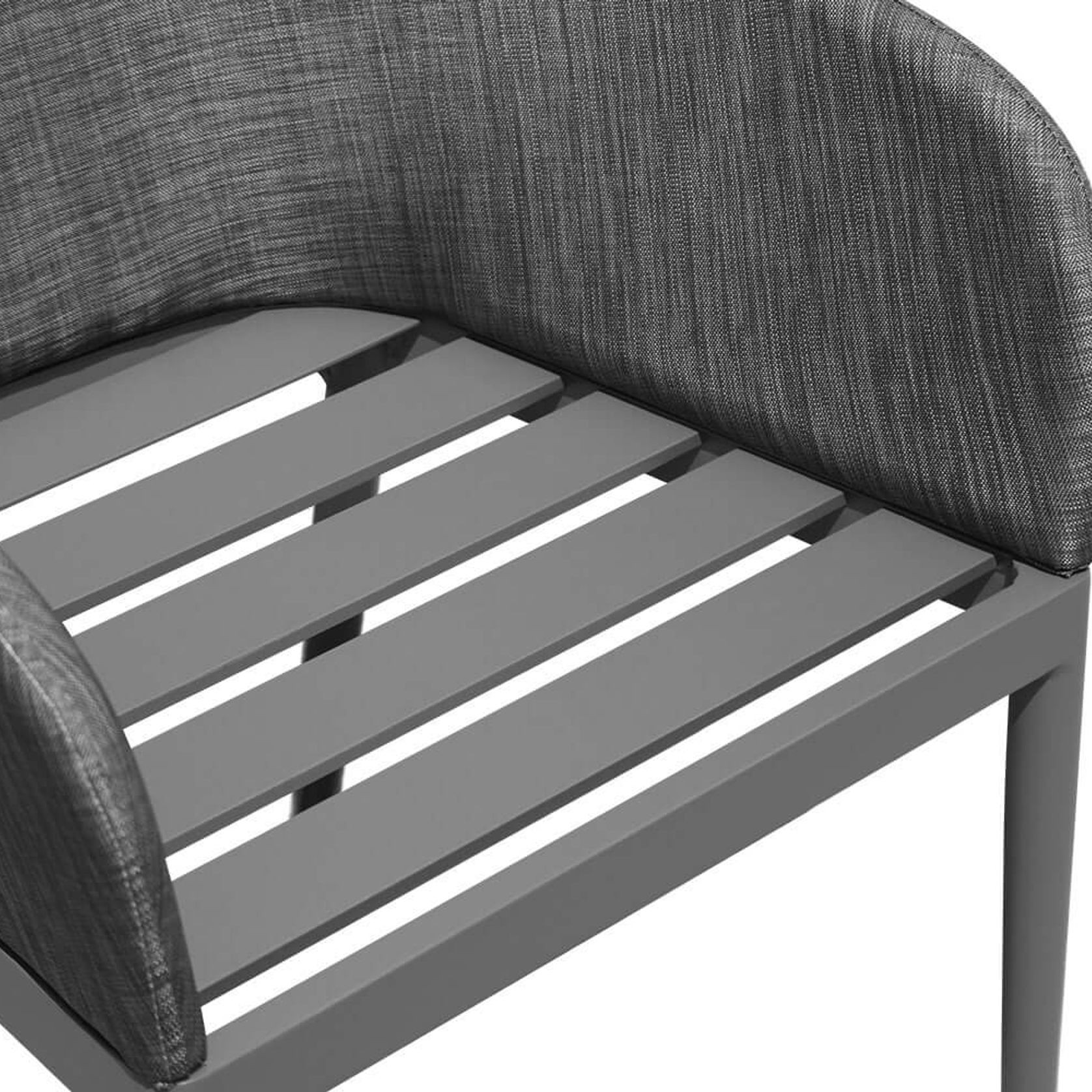 Nightjar Aluminium Outdoor Patio Dining Chair gallery detail image