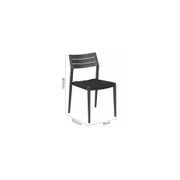 Passerine 2.0 Aluminium and Rope Outdoor Dining Chair gallery detail image