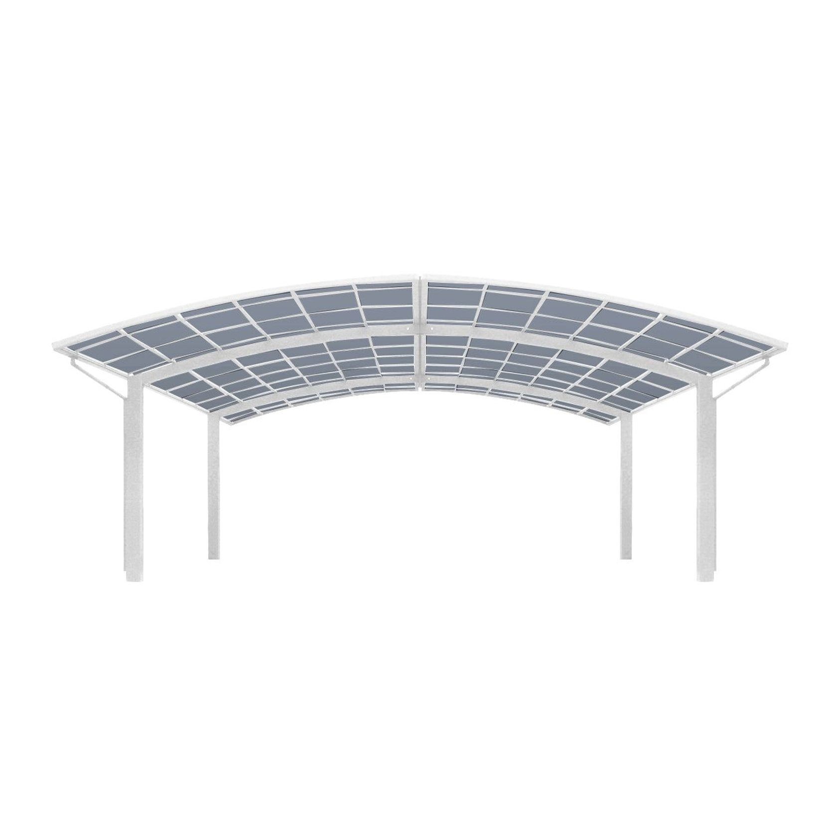 Two Car Double Carport 560 x 550 x 316cm gallery detail image