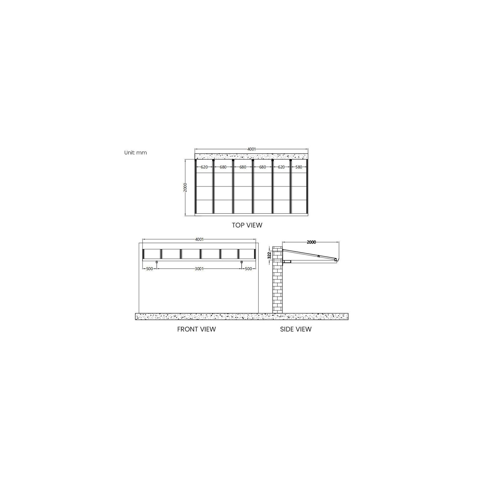 City Window / Door Awning Canopy Collection gallery detail image