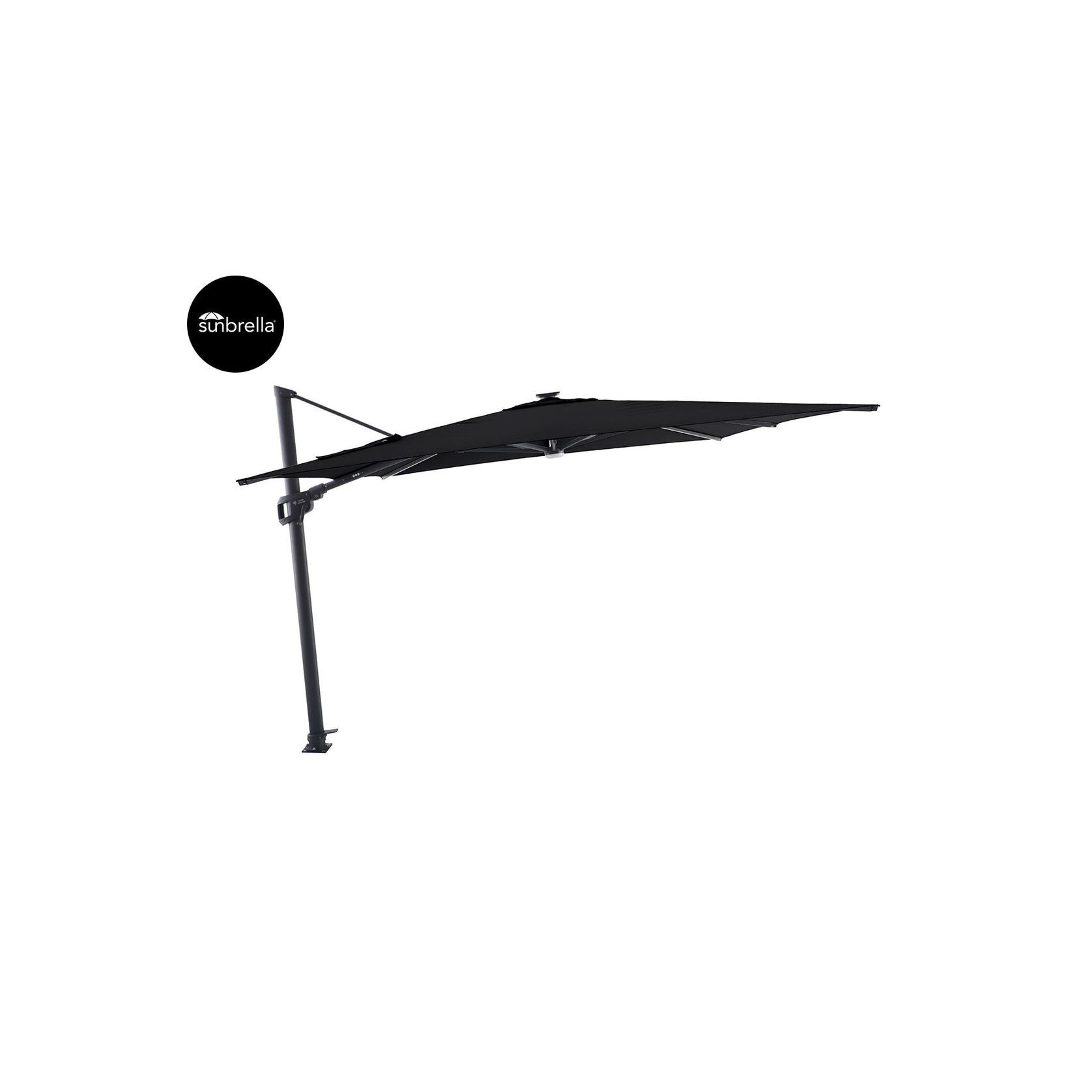 Agave 3m Square Cantilever Umbrella gallery detail image