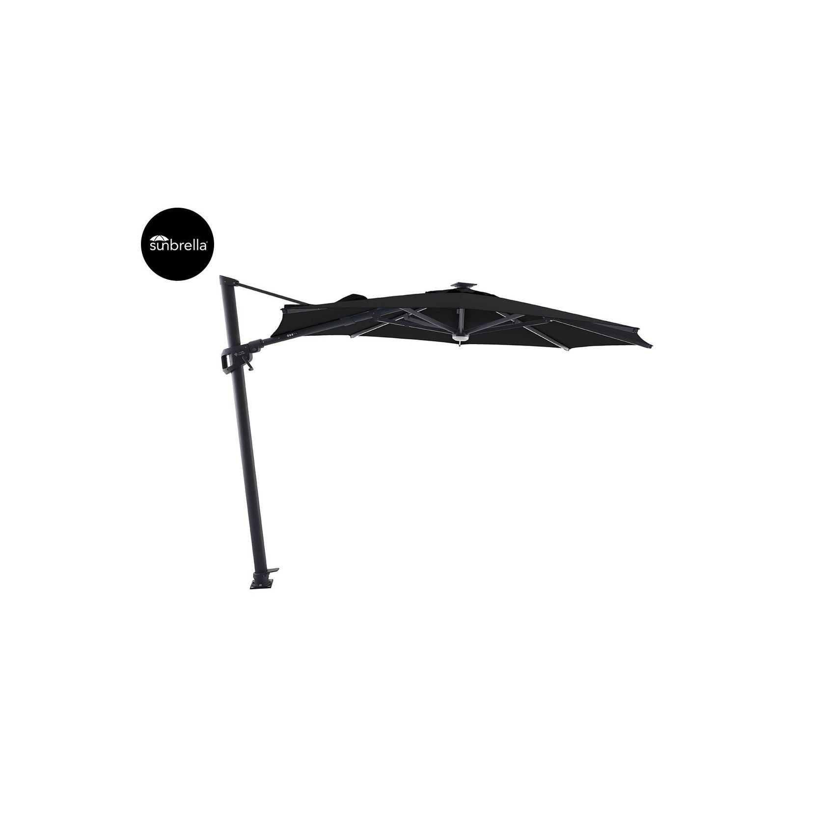 Agave 3m Round Cantilever Umbrella gallery detail image