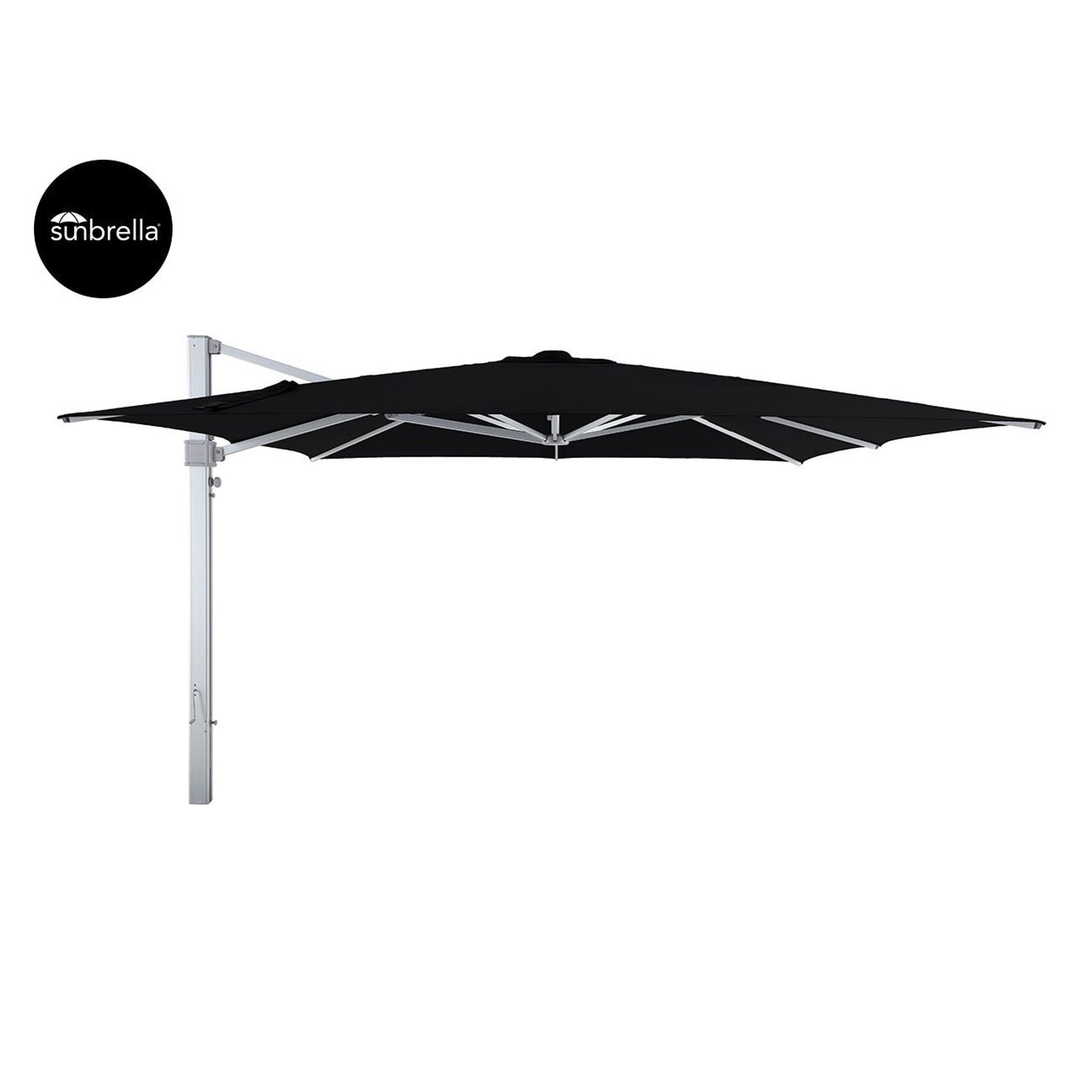 Agave 4m Square Cantilever Umbrella gallery detail image